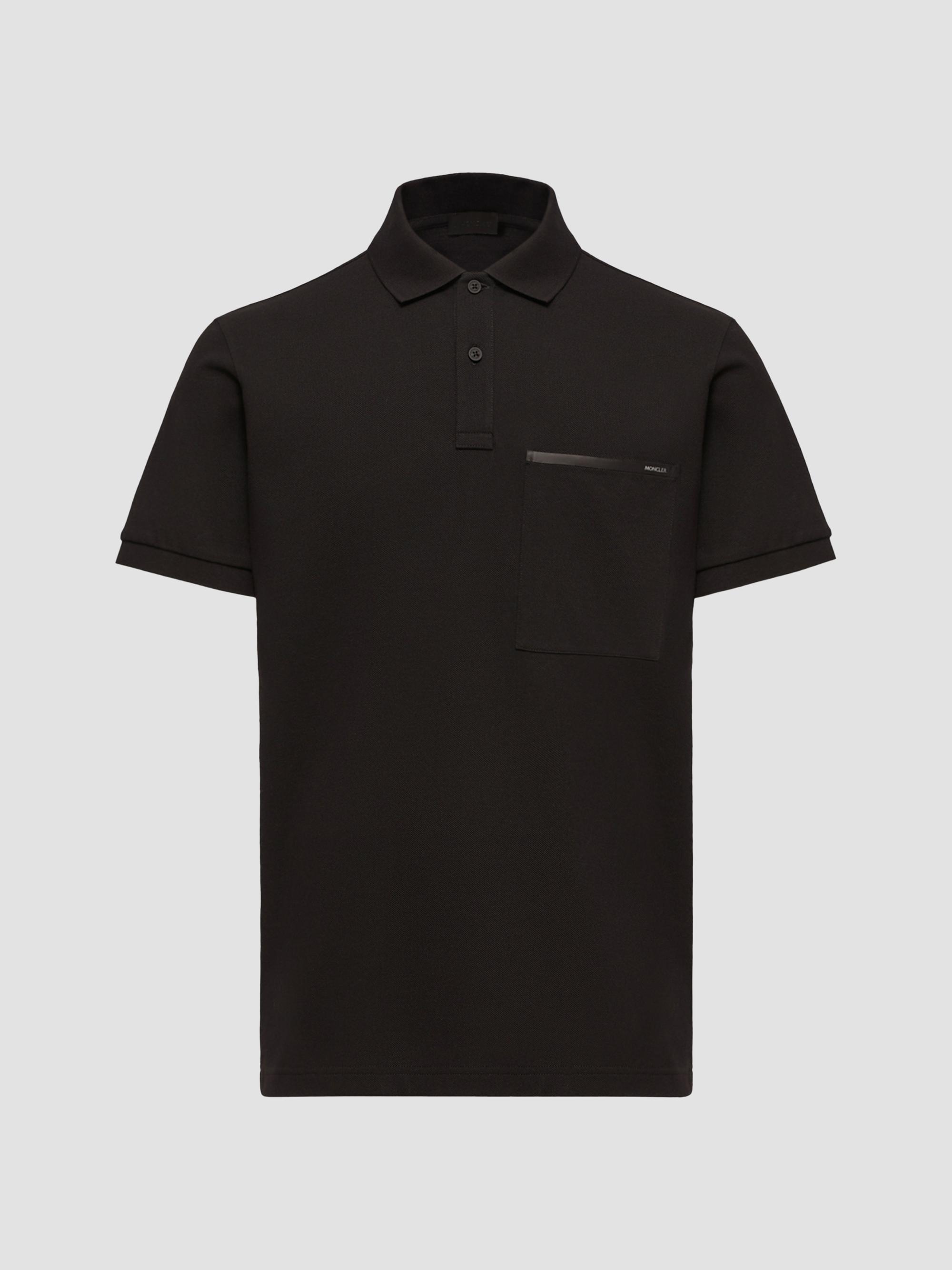 Prada Stretch Cotton Polo Shirt with Nylon Details | Saks Fifth Avenue