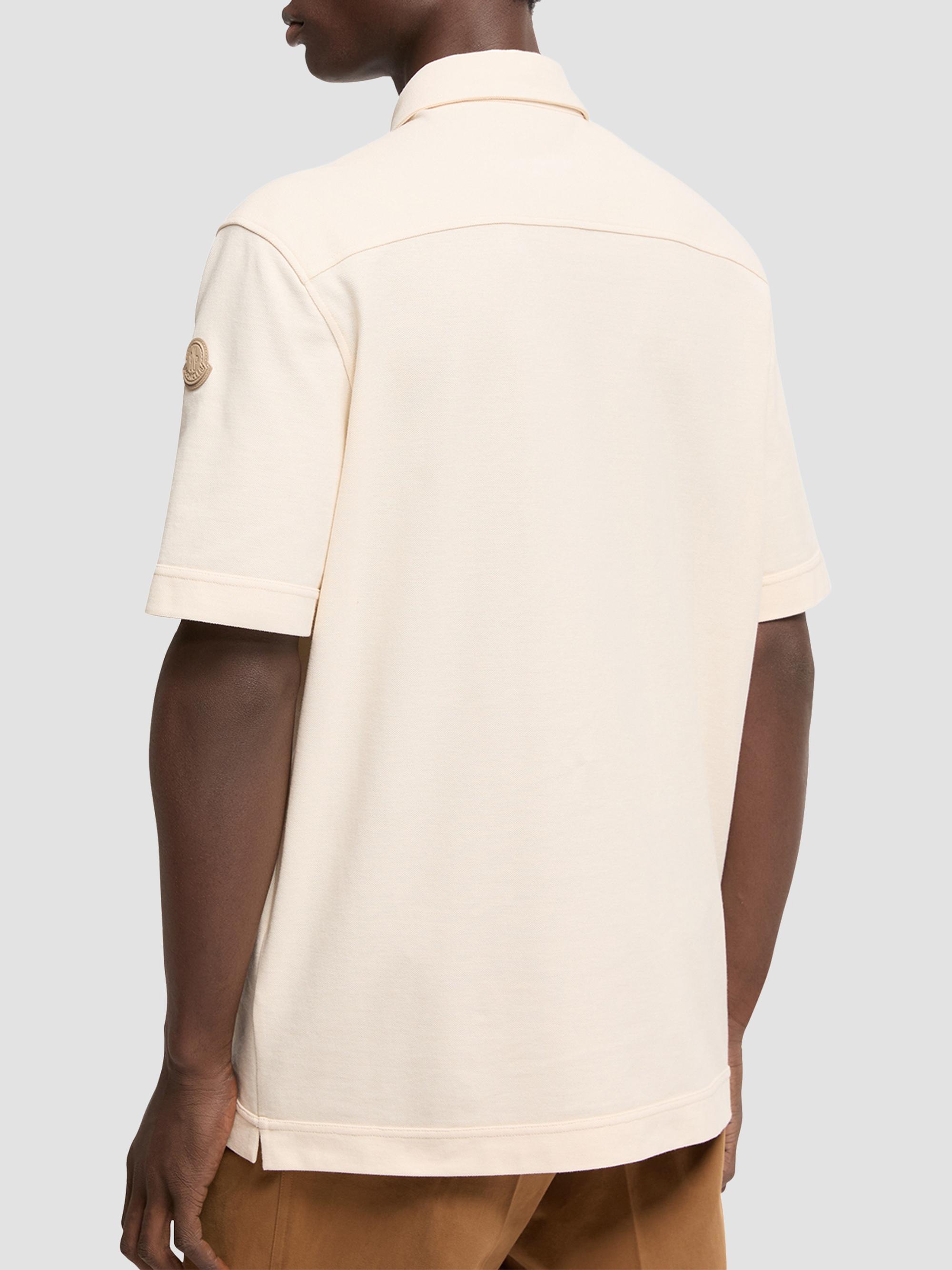 Moncler Men's Polo Shirt in Cotton - | Thumbnail 3