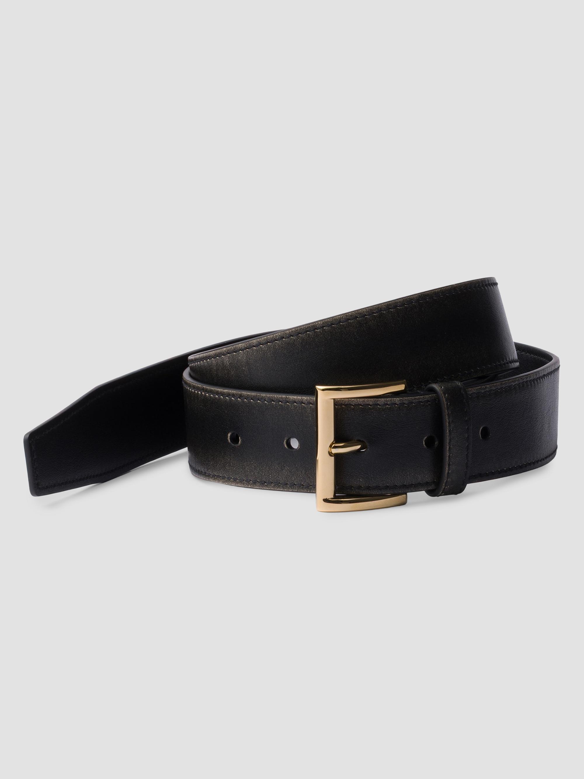 Prada Leather Belt | Saks Fifth Avenue