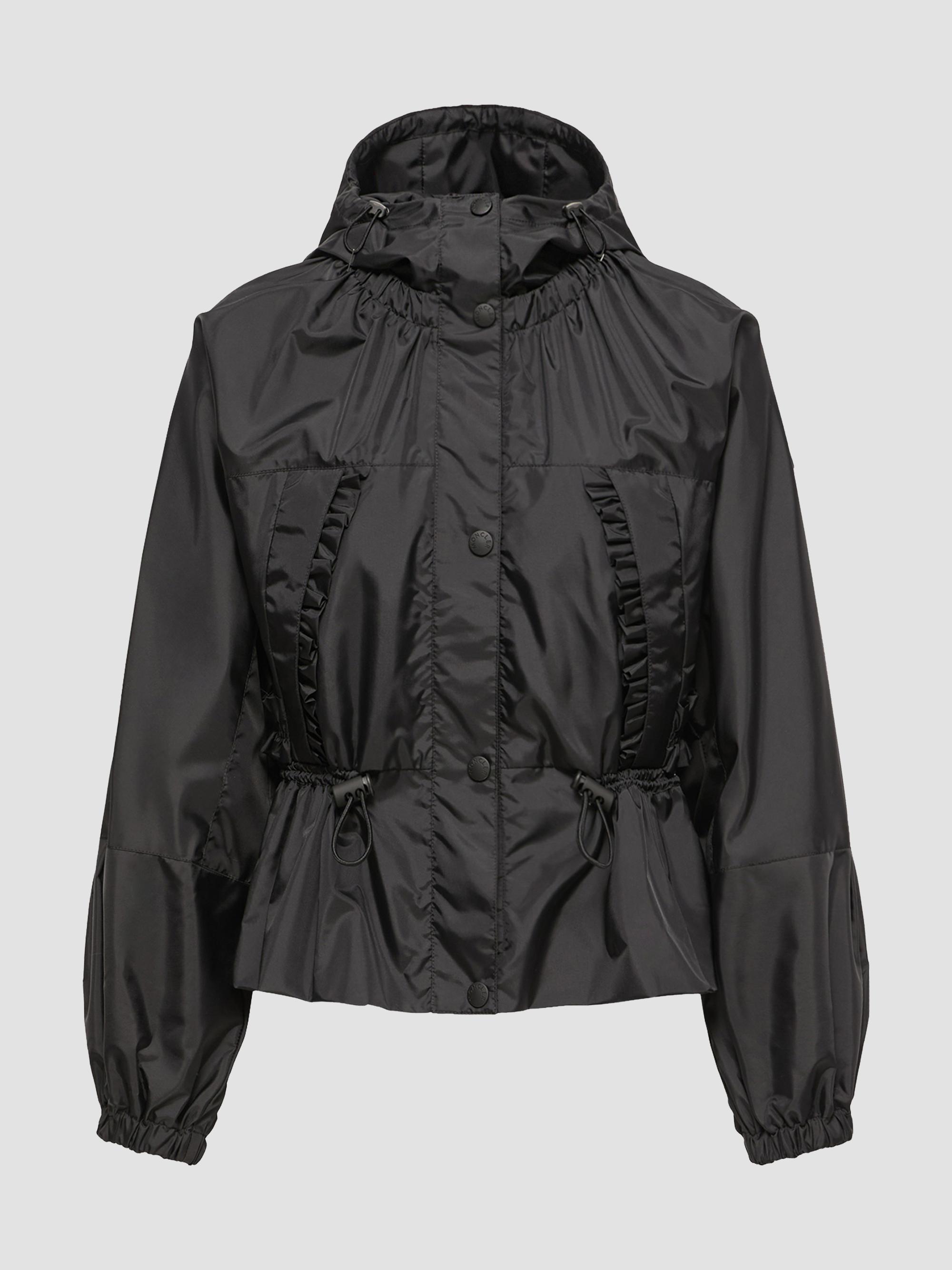 Moncler Women's Imaginaire Short Parka Coat in Canvas - Black
