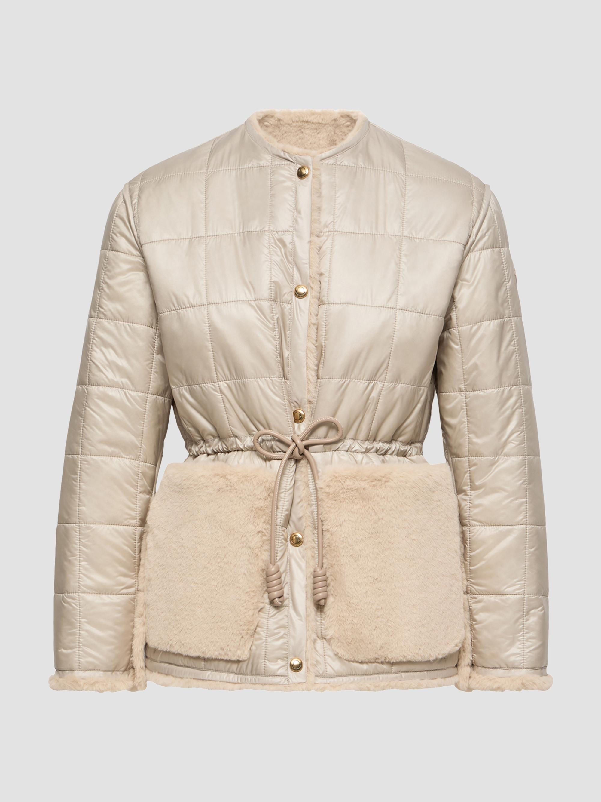 Moncler Women's Tipule Reversible Puffer Coat - Light Beige