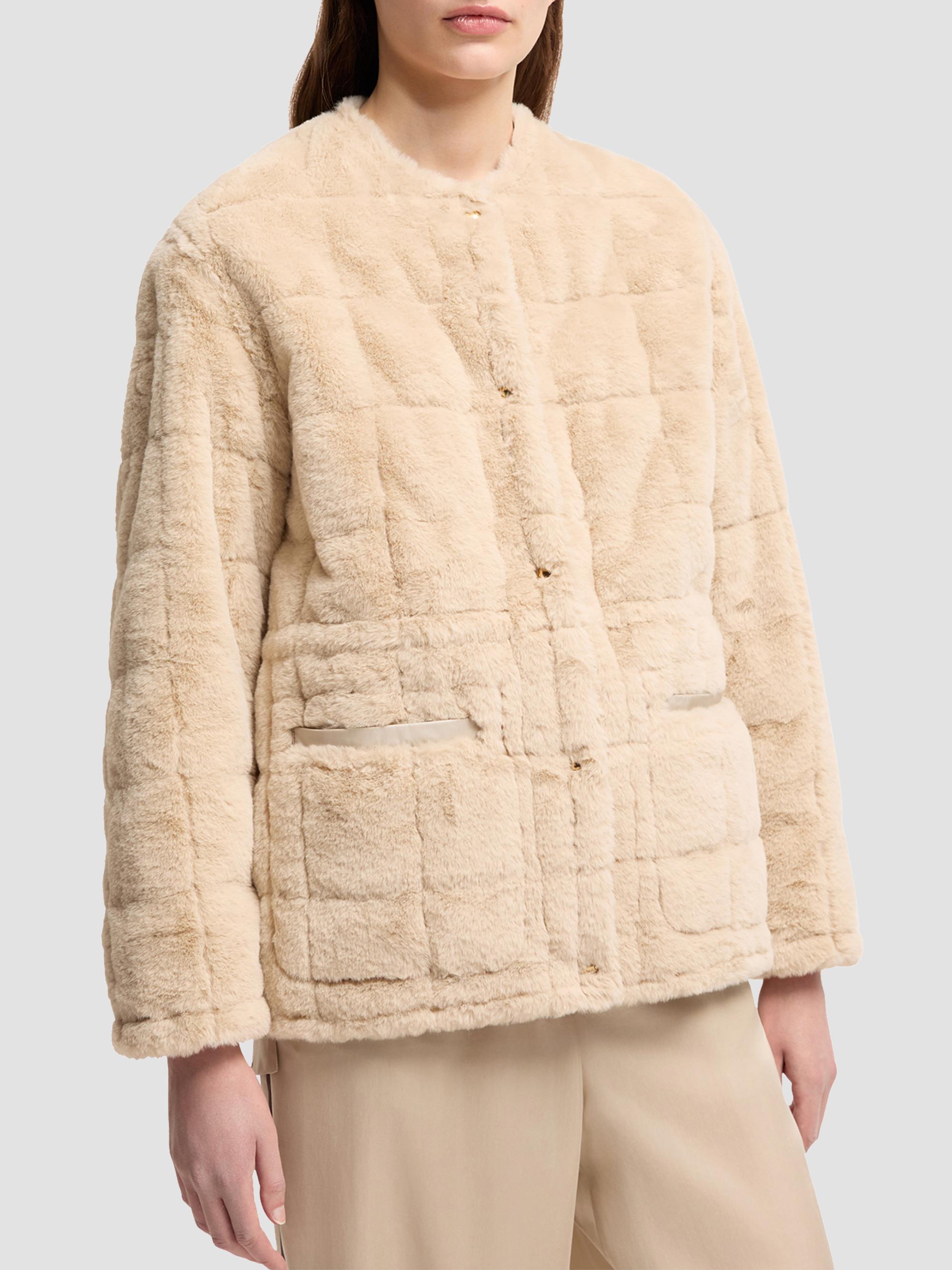 Moncler Women's Tipule Reversible Puffer Coat - Light Beige | Thumbnail 4