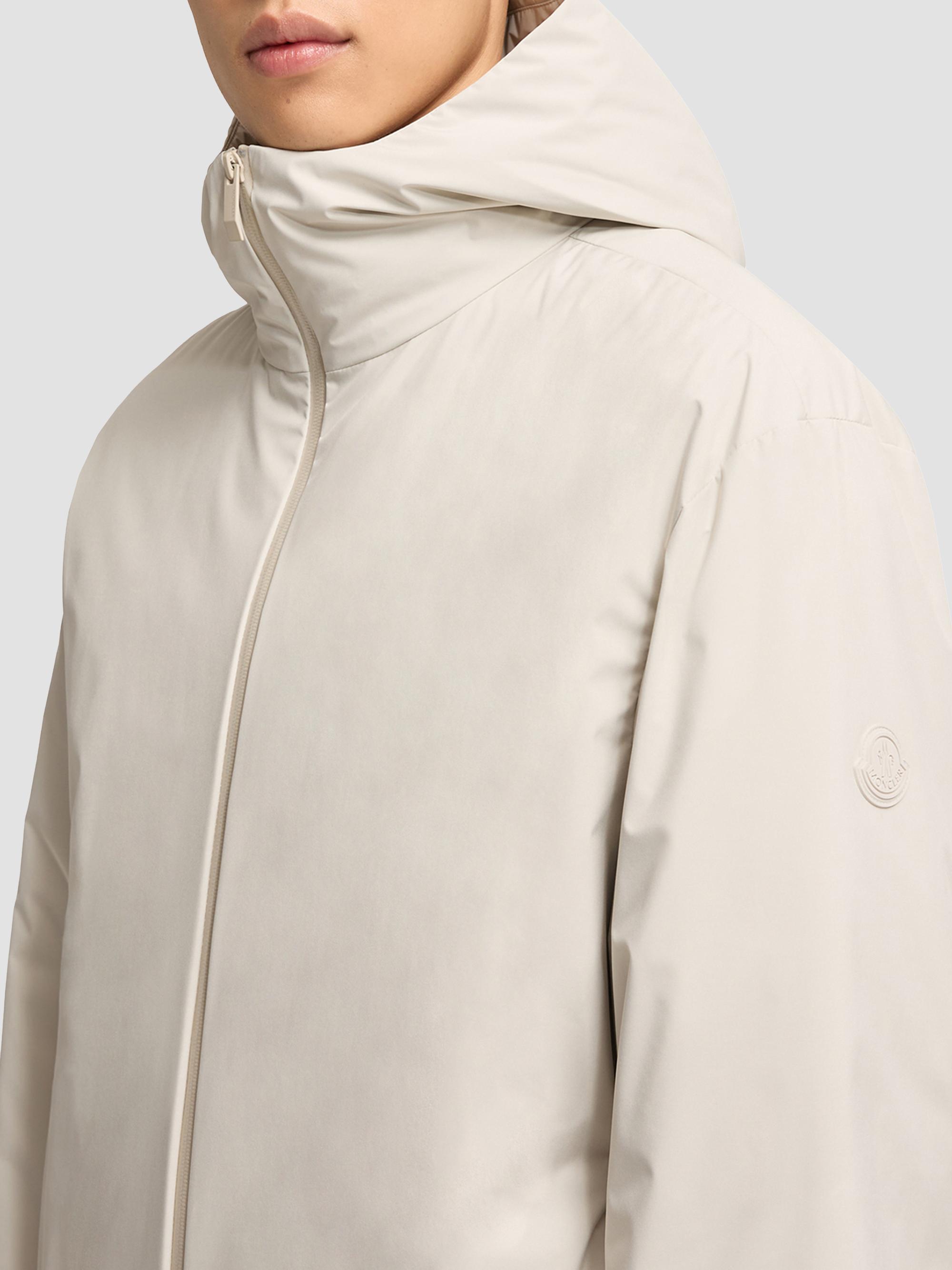 Moncler Men's Trelatete Puffer Jacket with Hood - Light Beige | Thumbnail 4