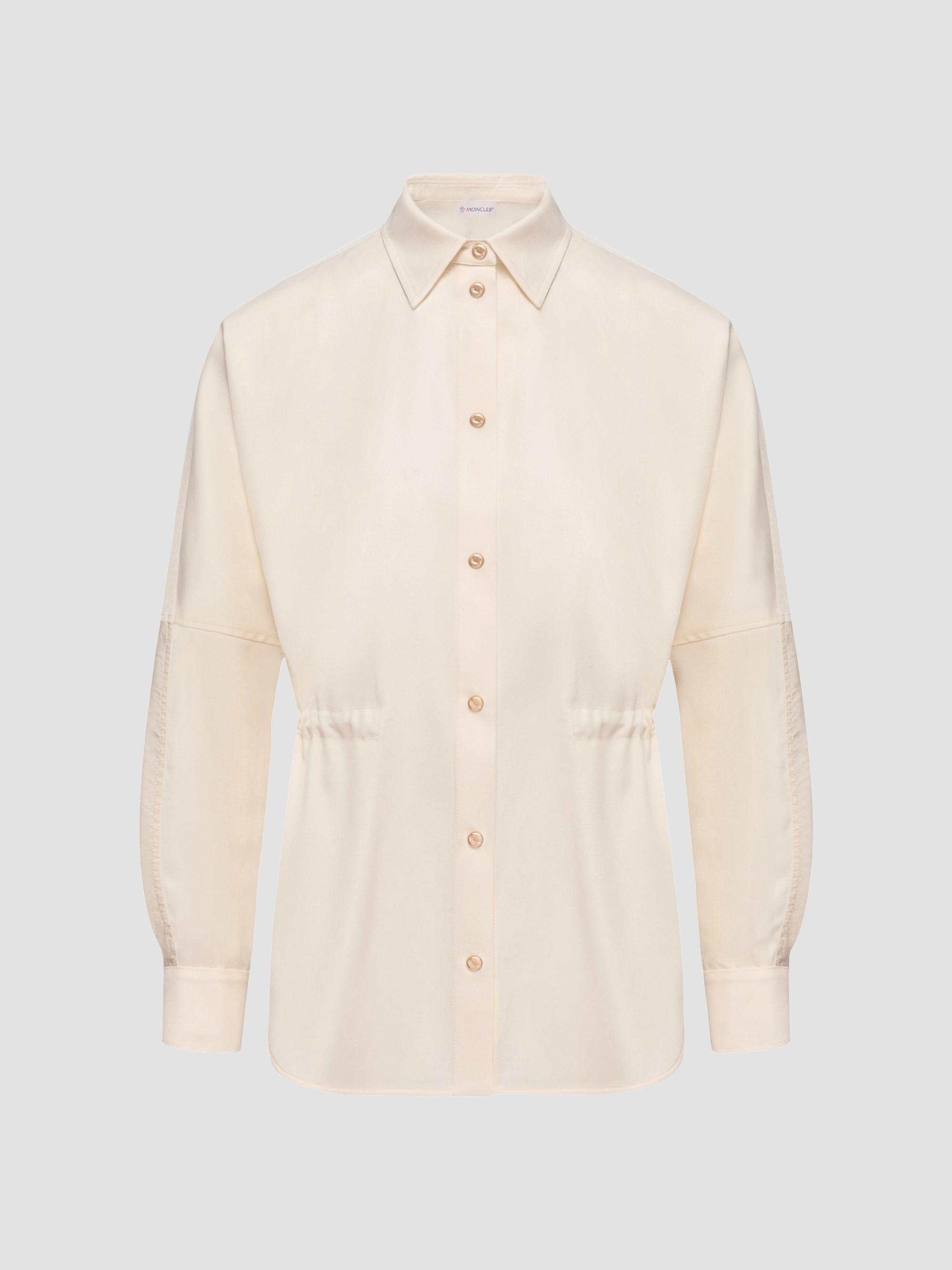 Moncler Women's Shacket in Wool - White