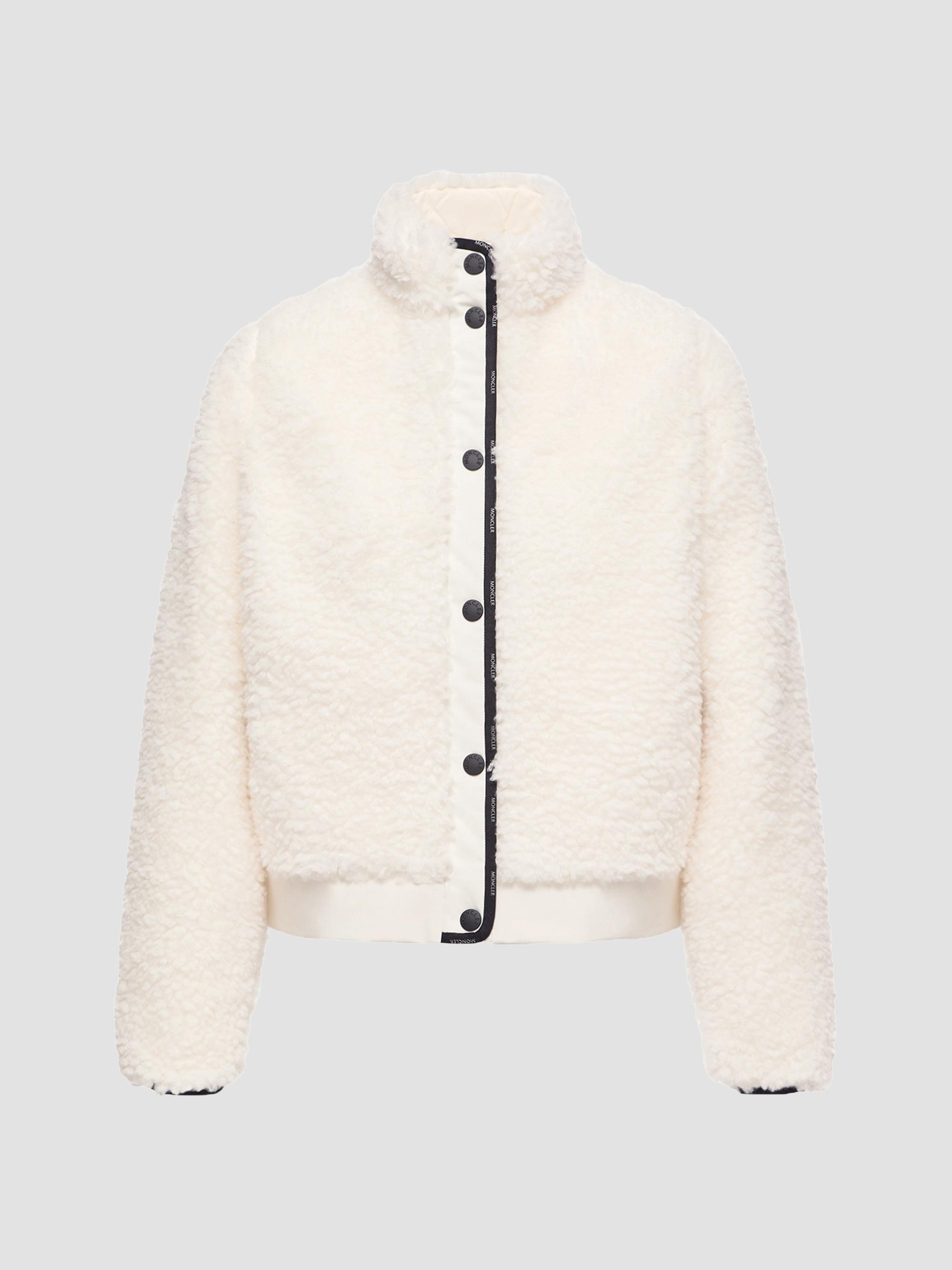 Moncler Women's Down-Filled Cardigan - White | Thumbnail 5