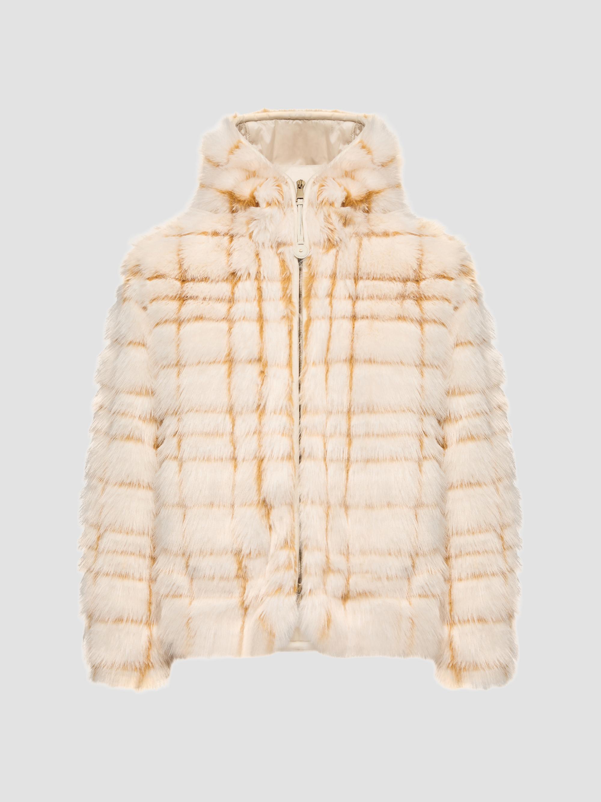 Moncler Women's Pluvier Down-Filled Coat - Off White Yellow