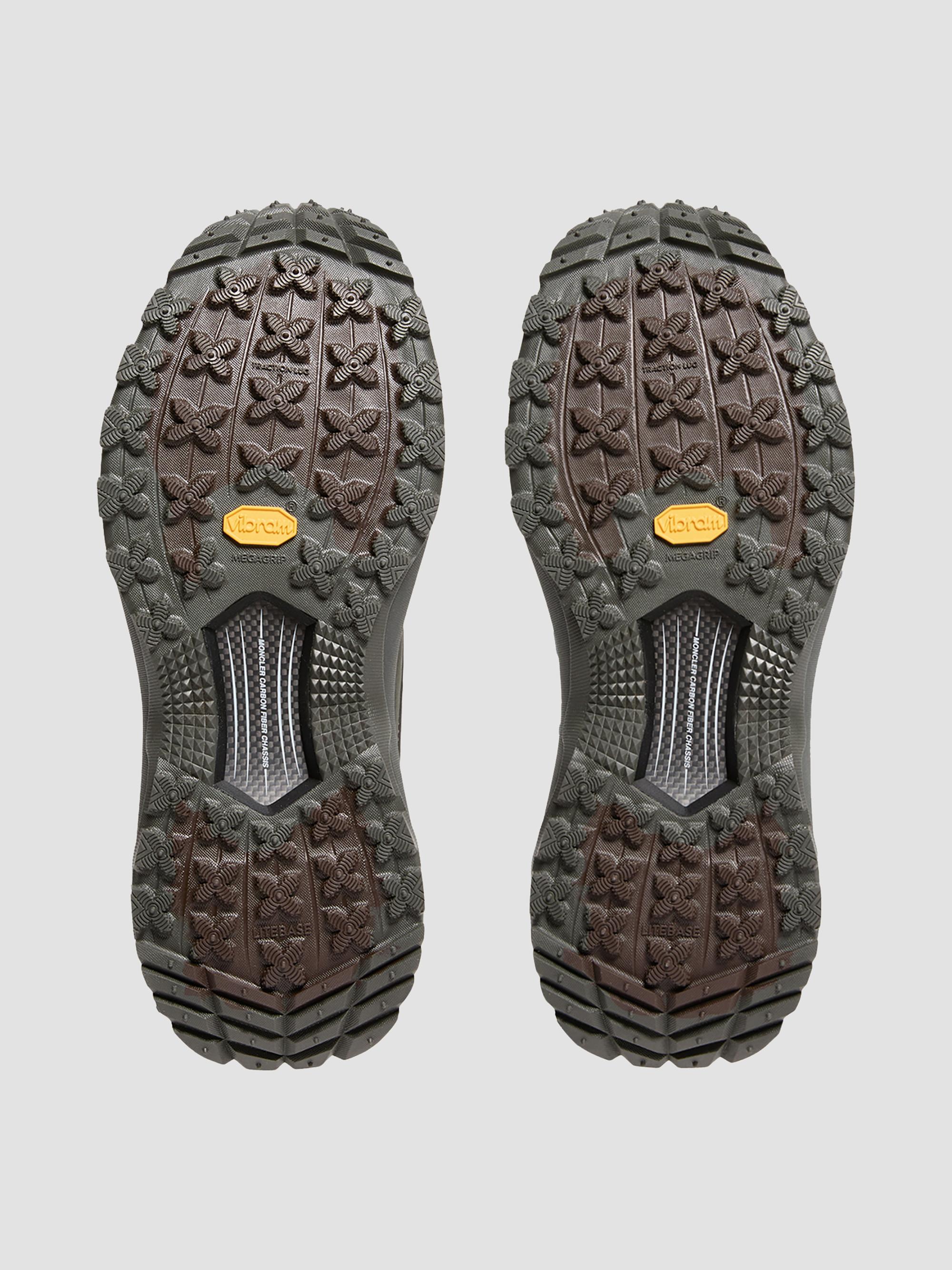 Moncler Men's Trailgrip Lite3 Sneakers in Suede - Brown | Thumbnail 4