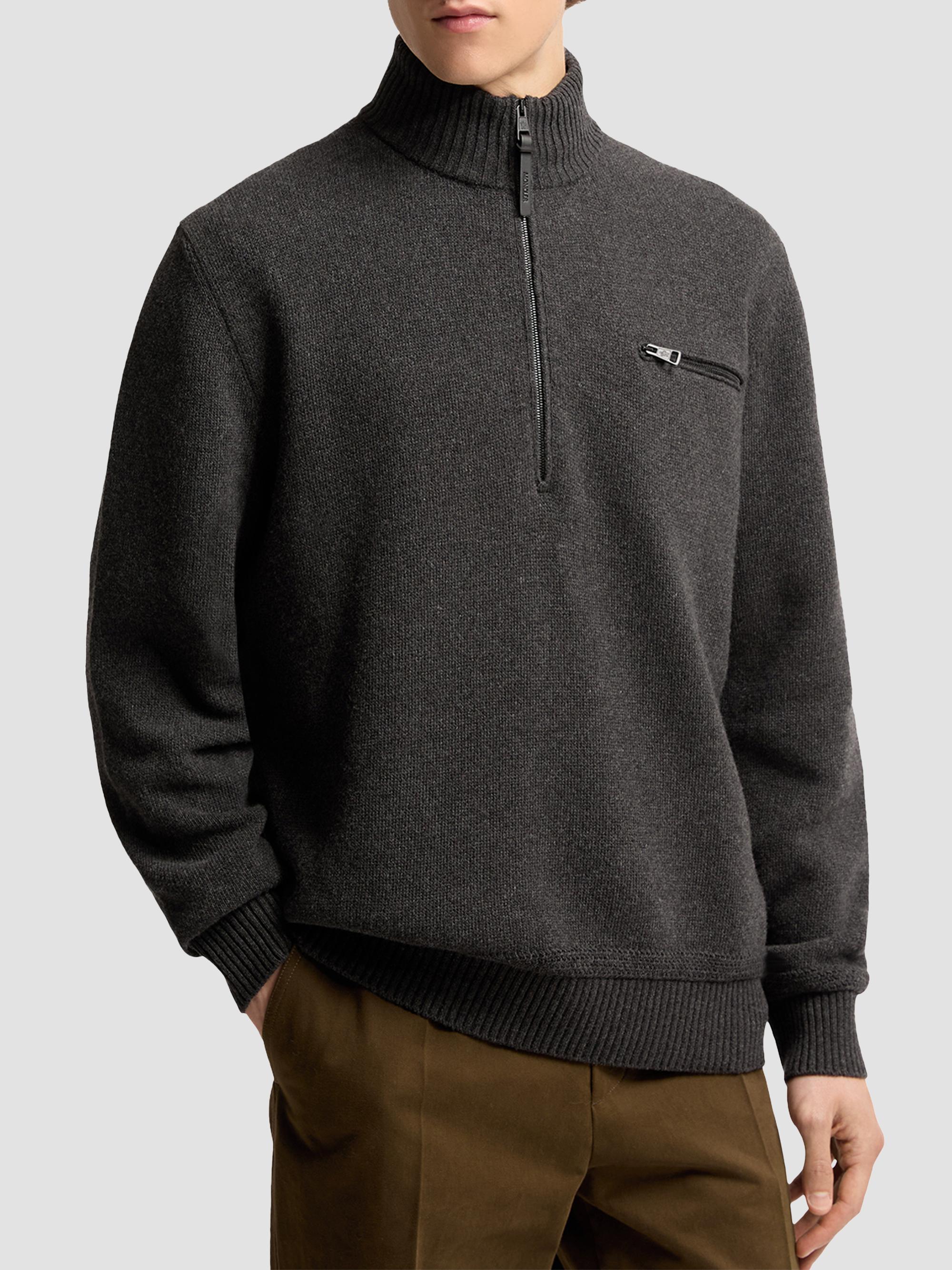 Moncler Sweater in Wool and Cashmere Blend | Saks Fifth Avenue