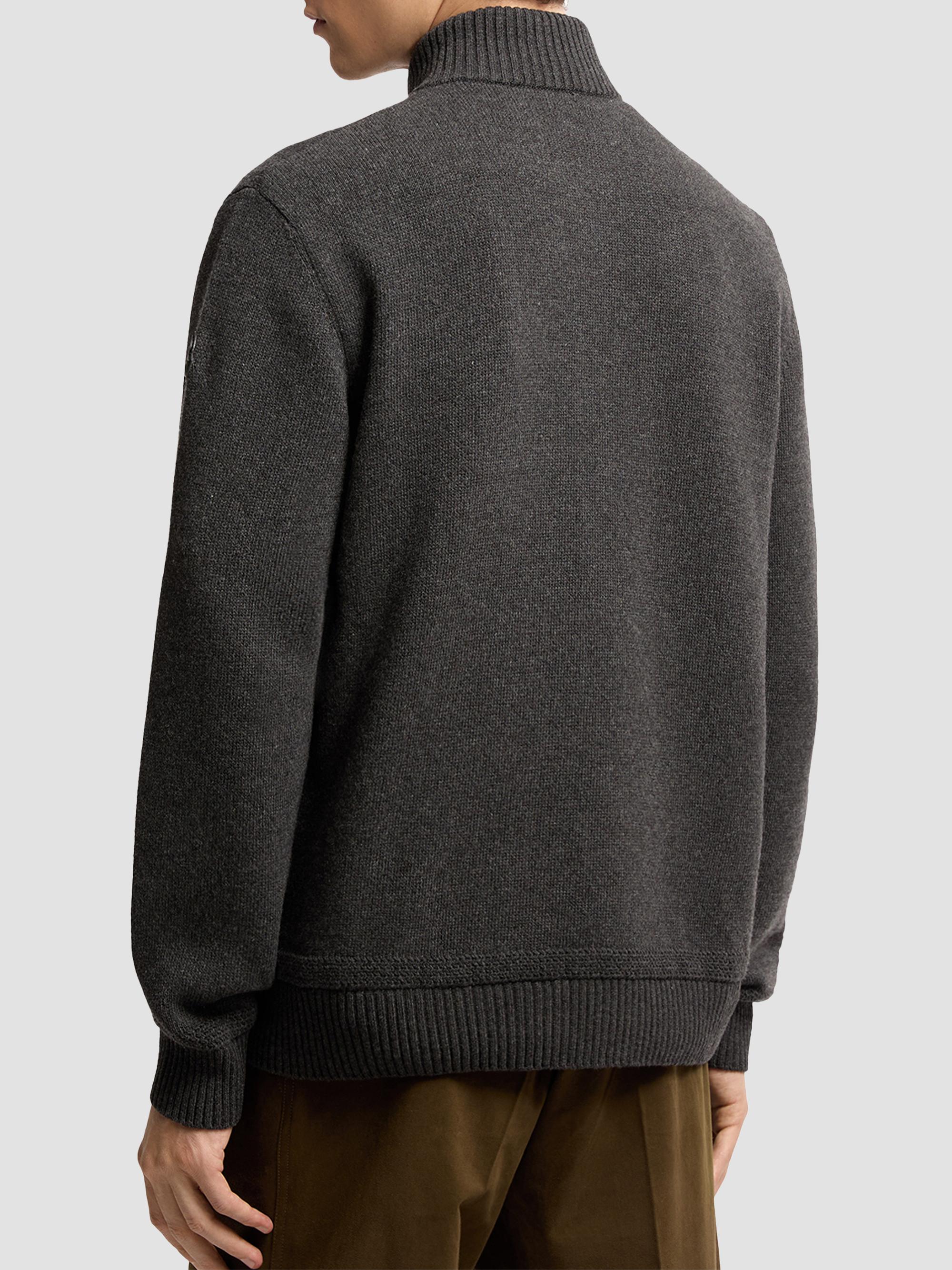 Moncler Sweater in Wool and Cashmere Blend | Saks Fifth Avenue