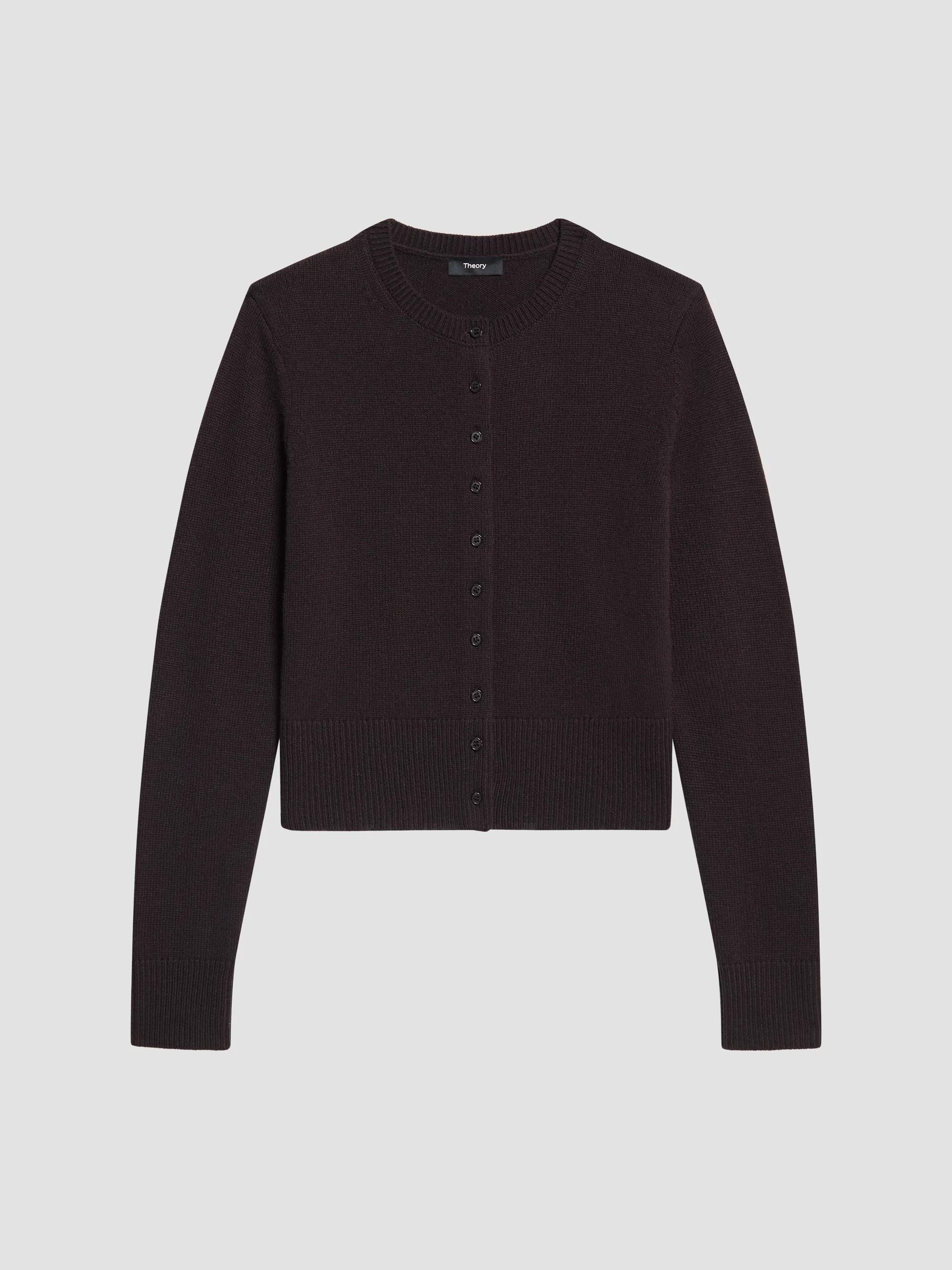 Theory Merino Wool Crop Cardigan | Saks Fifth Avenue