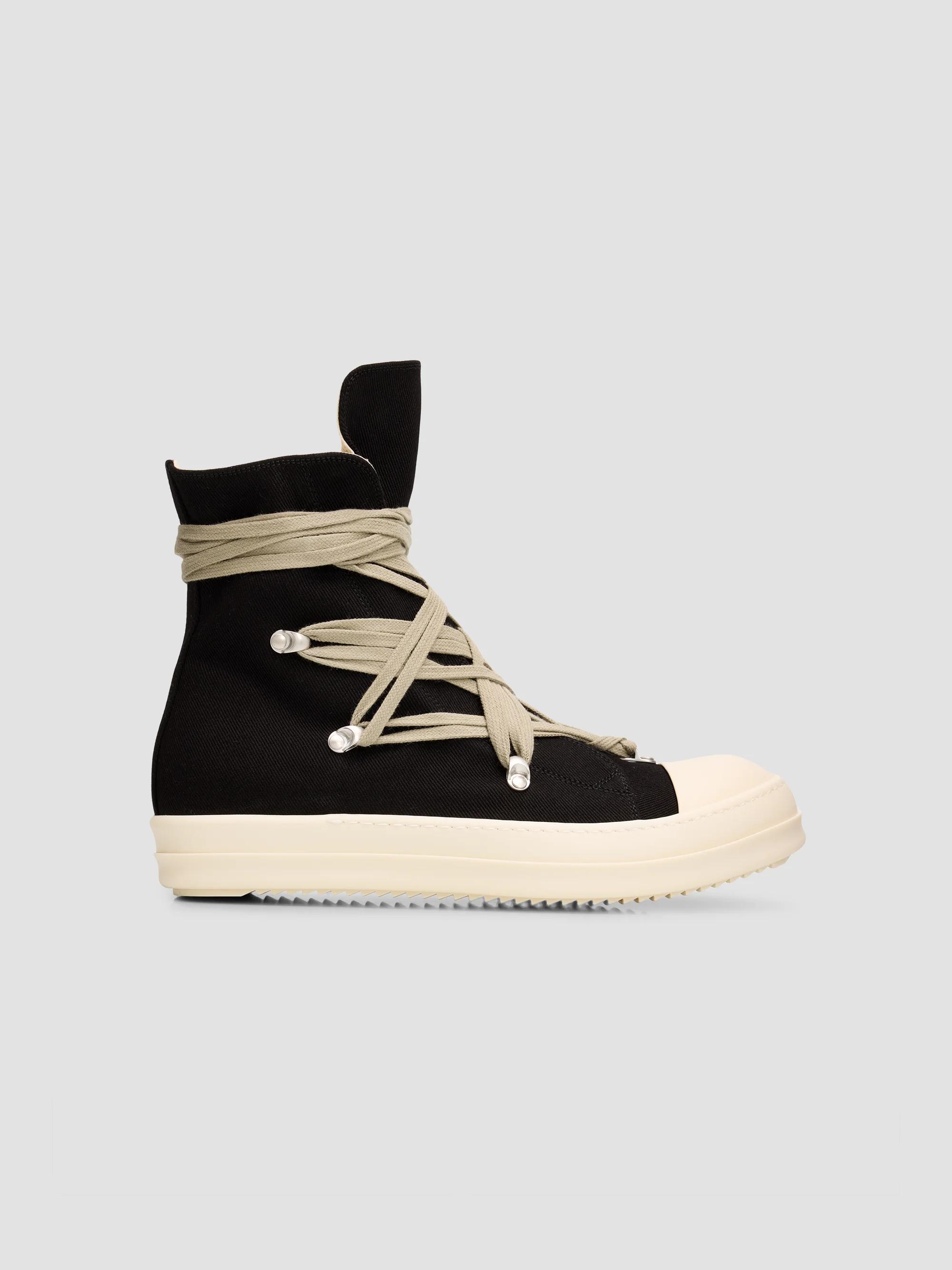 Rick Owens Leather Low-Top Sneakers | Saks Fifth Avenue