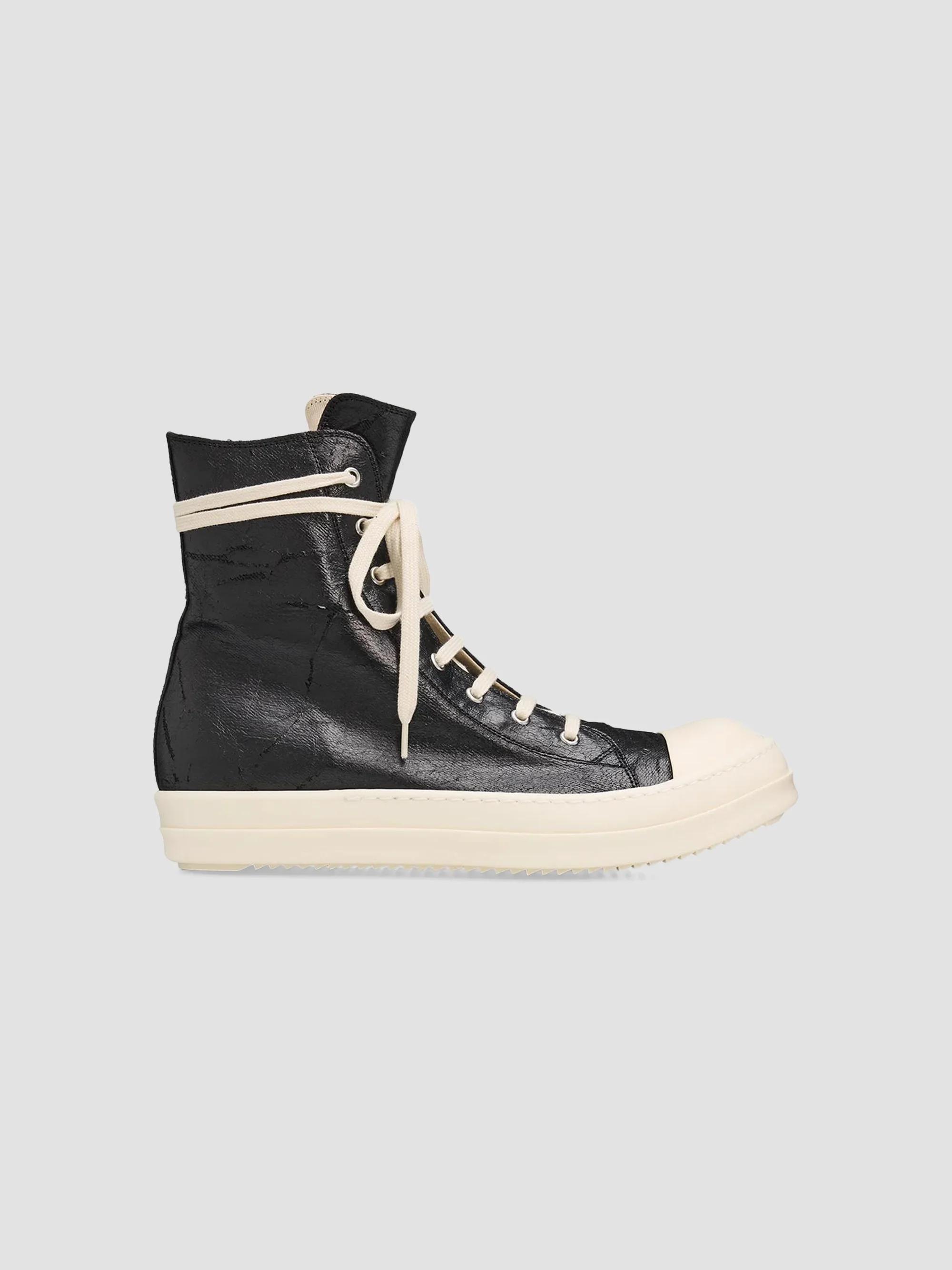 Rick Owens Leather Low-Top Sneakers | Saks Fifth Avenue