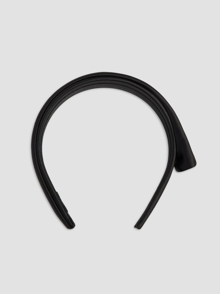 Balenciaga Women's Toque Thin Headband In Black