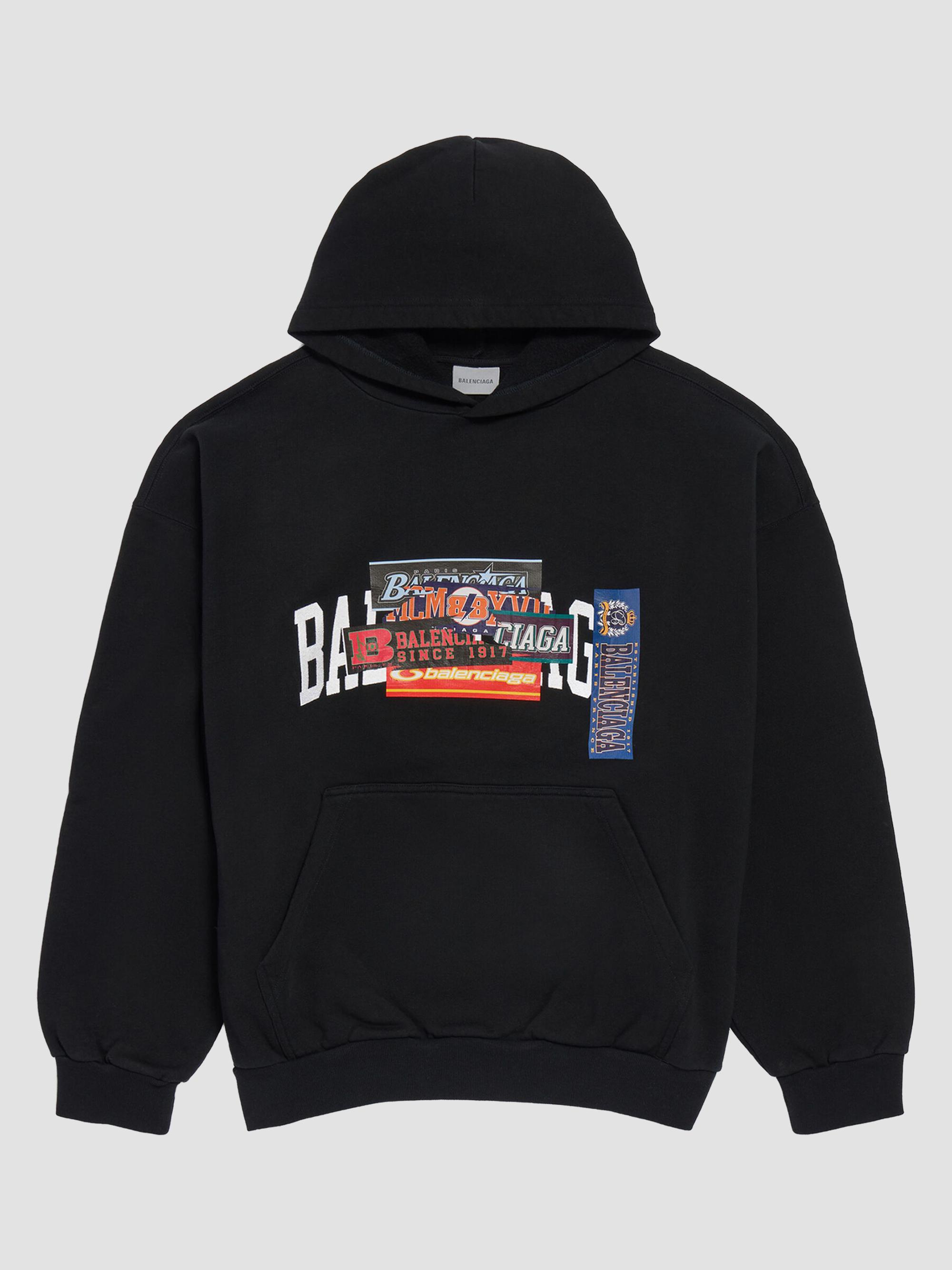 Balenciaga Banana Raglan Oversized Zip-Up Hoodie | Saks Fifth Avenue
