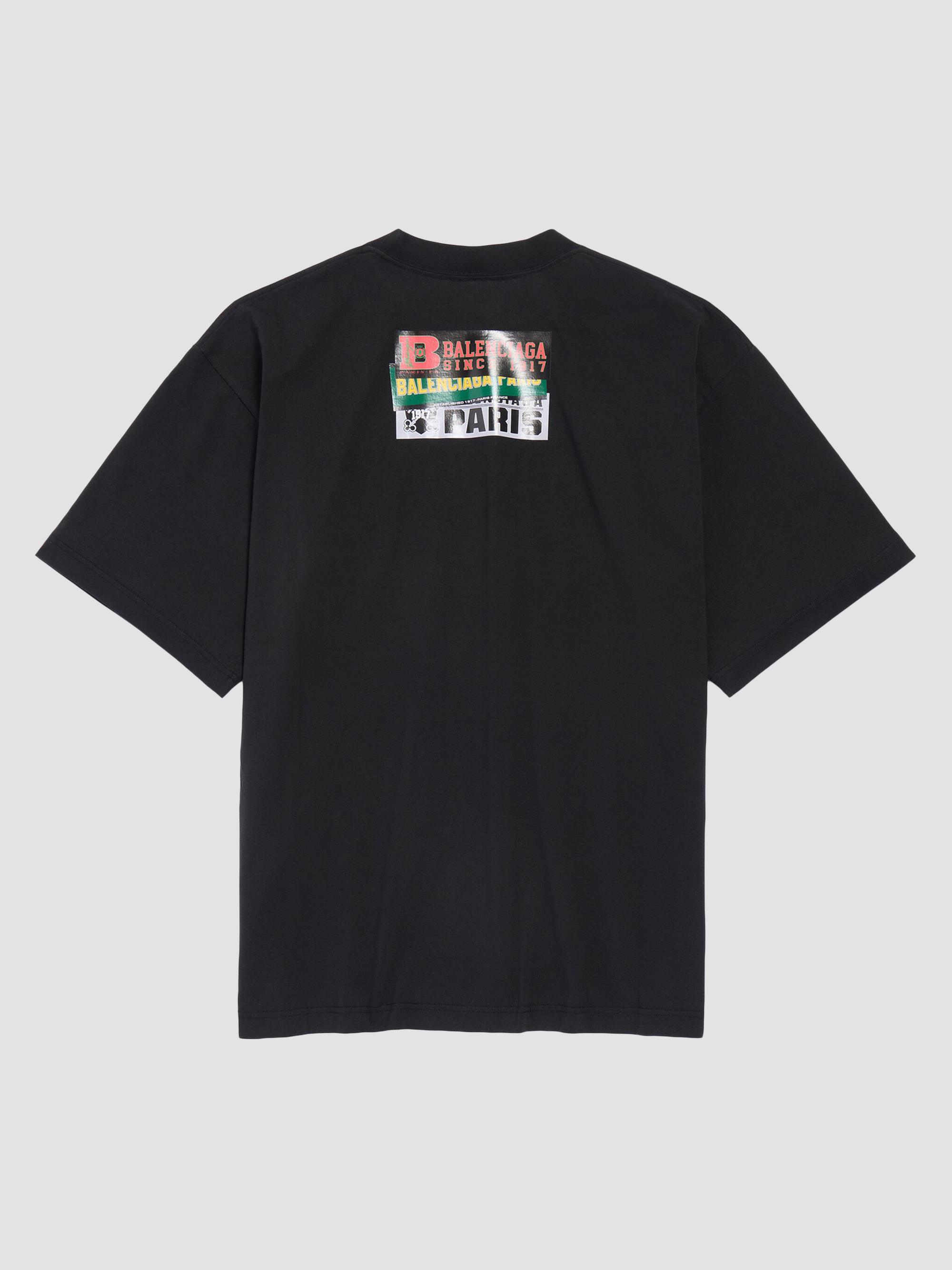 Balenciaga Unity Sports Icon Biker Oversized T-Shirt | Saks Fifth