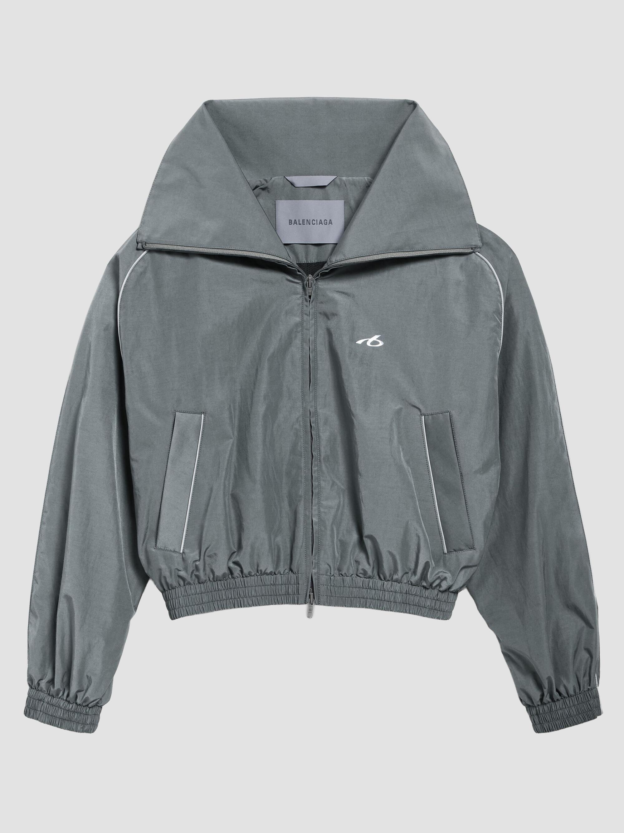 Balenciaga Cropped Tracksuit Jacket | Saks Fifth Avenue
