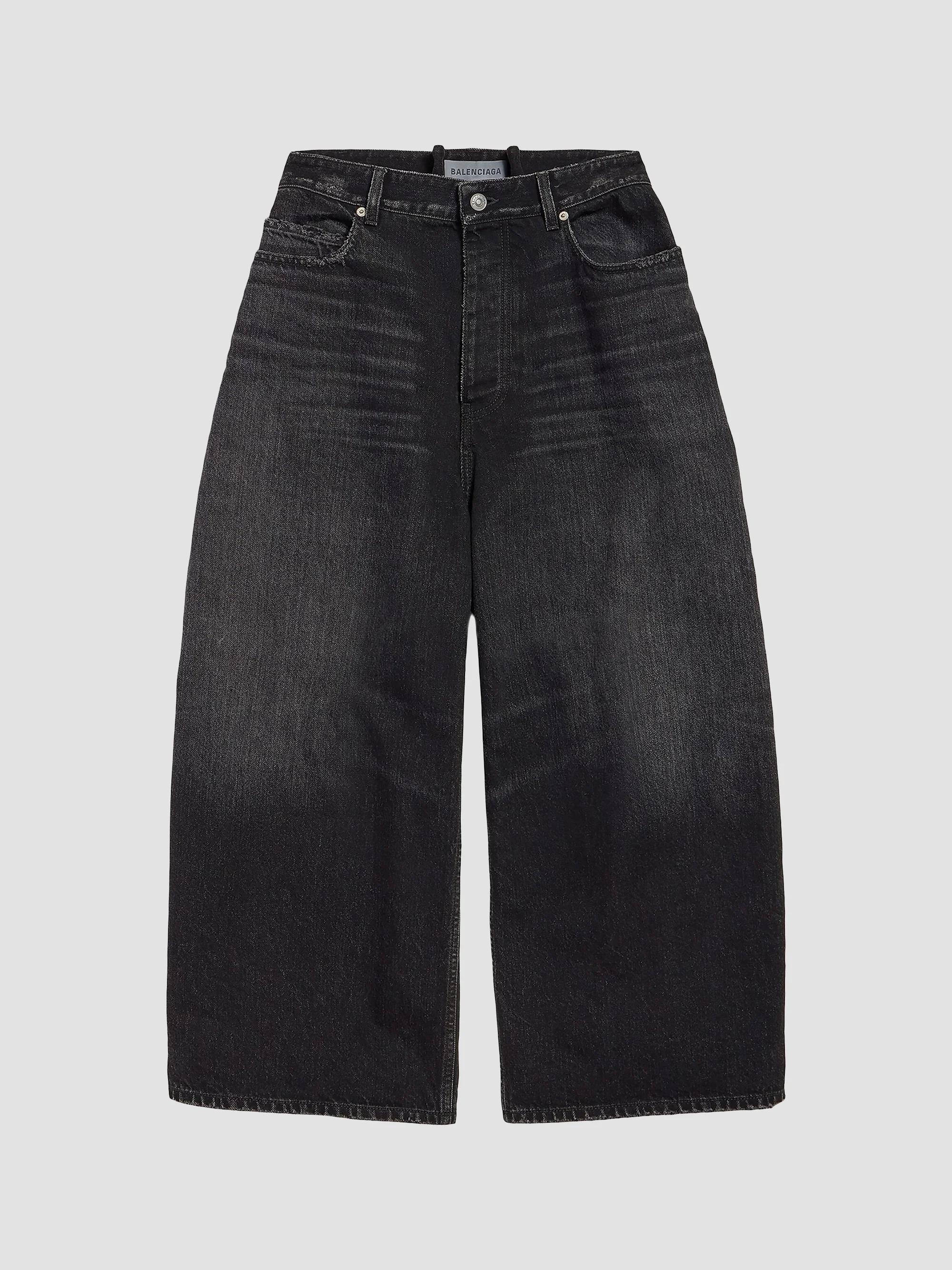 Balenciaga Ripped Off Baggy Jeans | Saks Fifth Avenue