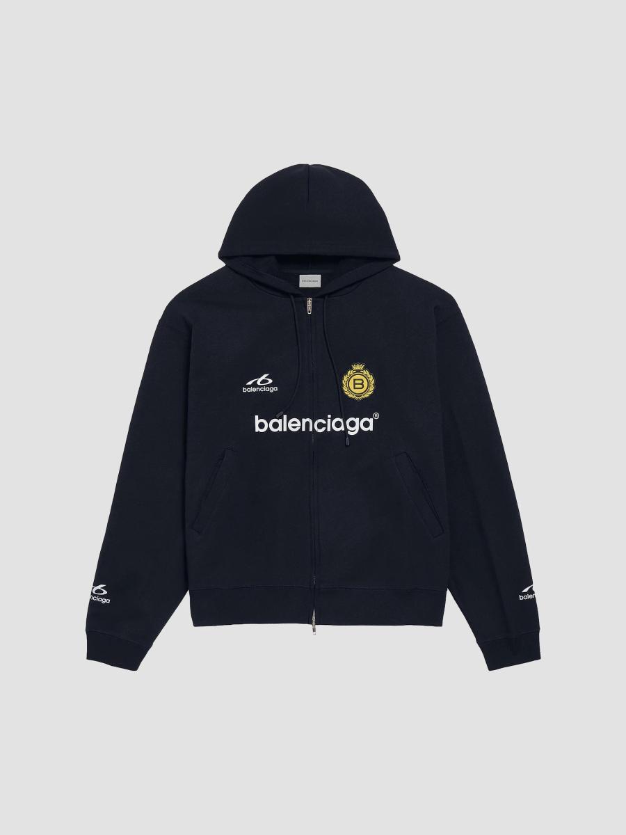 トップス balenciaga soccer zip hoodie 24ss M 0400027092322?wid=900