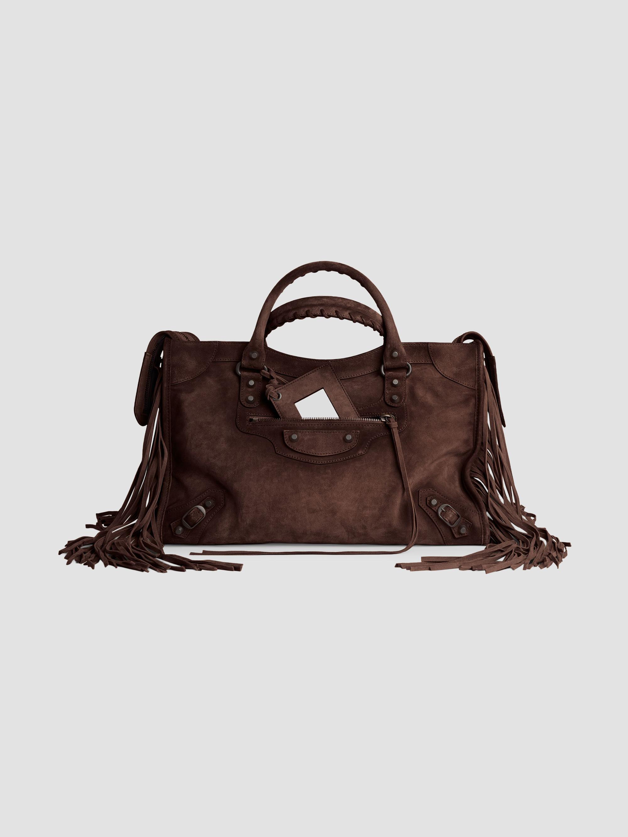 Balenciaga Women's Le City Tote Bag - Light Espresso | Thumbnail 9