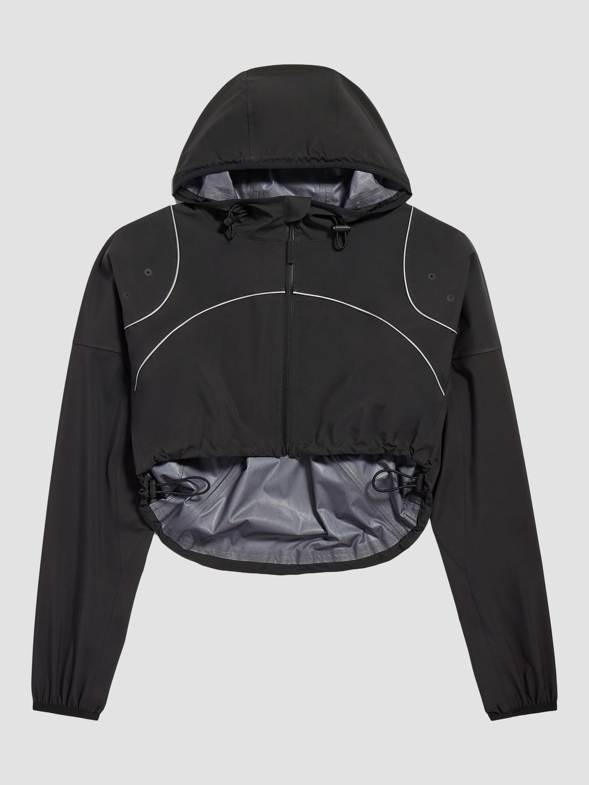 Balenciaga Washed Crayon Political Zip-Up Regular Fit Hoodie