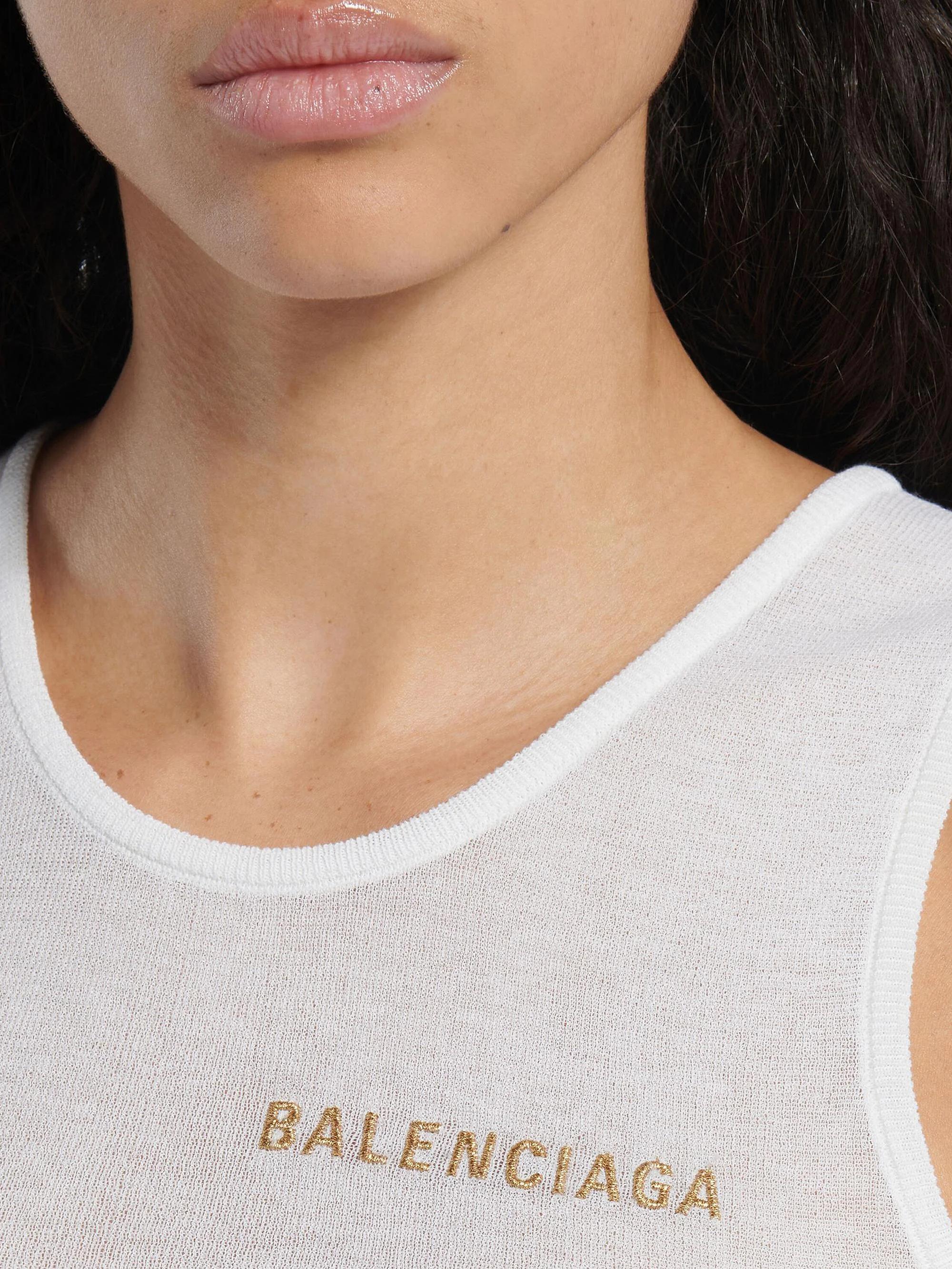 BALENCIAGA タンクトップ Balenciaga Tank Top | Saks Fifth Avenue