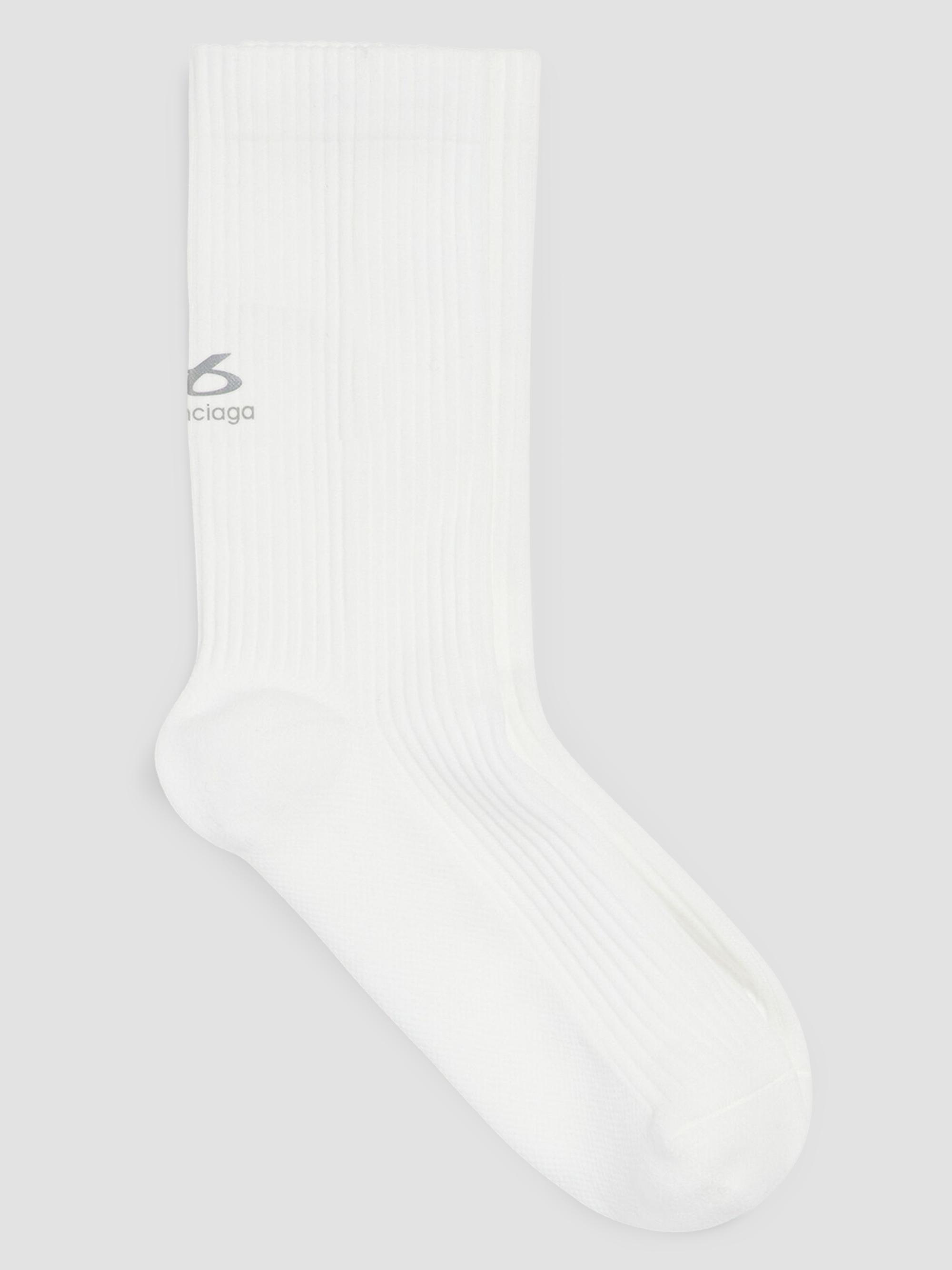 Balenciaga Women's Techwear Technical Socks - Off White | Thumbnail 4