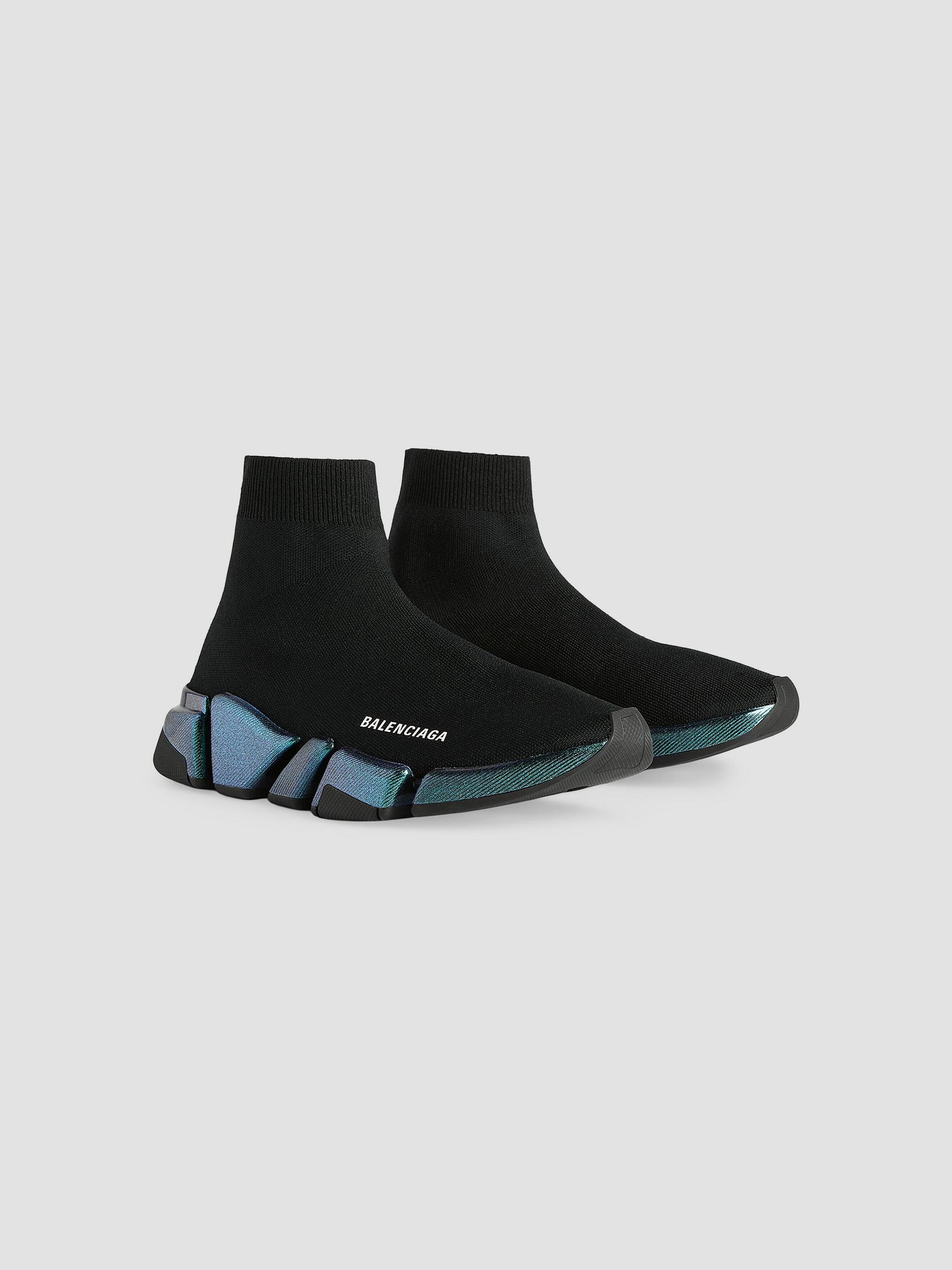 Balenciaga Speed 2.0 Iridescent Sneakers | Saks Fifth Avenue