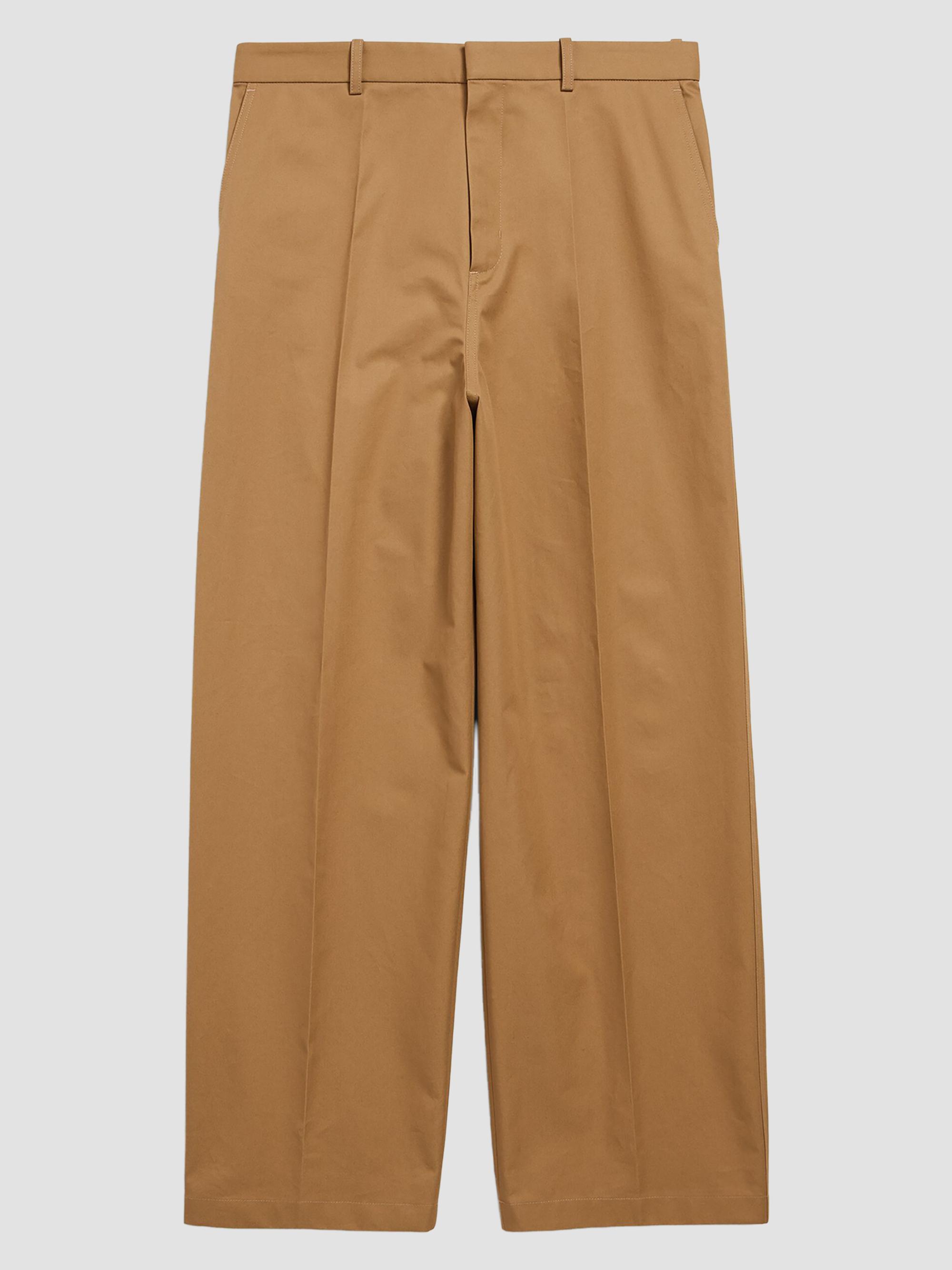 Balenciaga Men's Large Chino Pants - Camel | Thumbnail 5