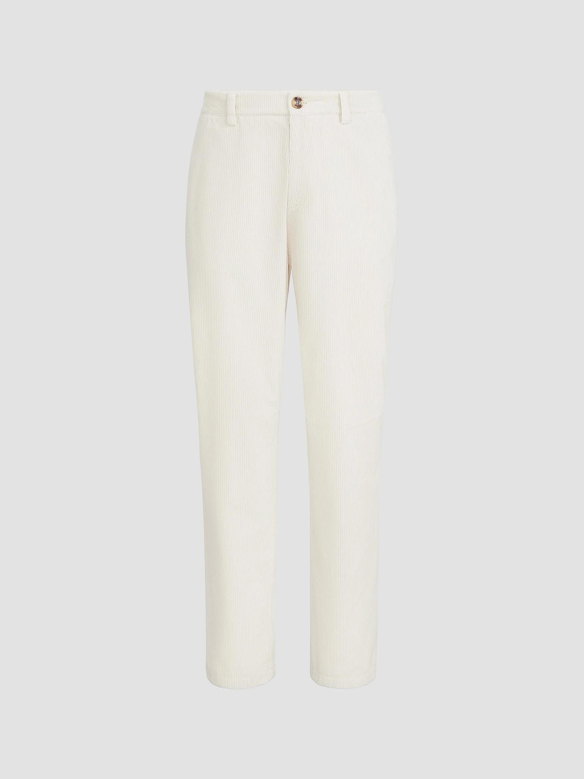 Brunello Cucinelli Cotton Gabardine Trousers with Drawstring and