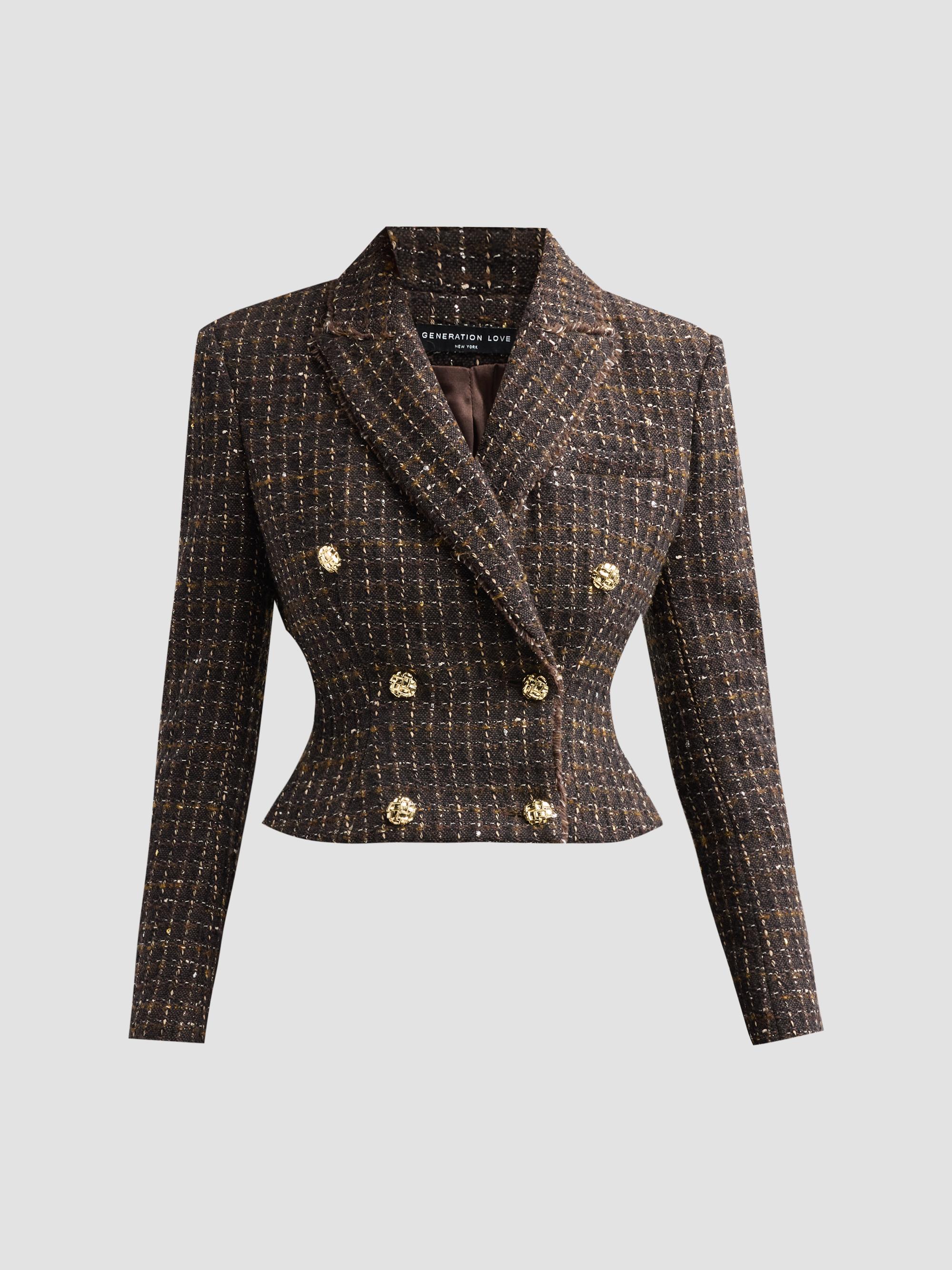 Women's Tweed Designer Jackets & Blazers | Saks Fifth Avenue