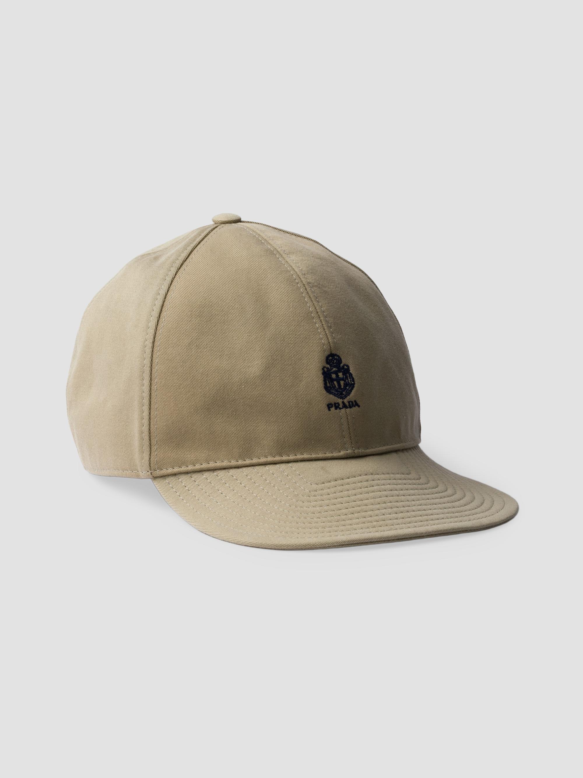 Prada Men's Old Gabardine Baseball Cap - Beige | Thumbnail 5