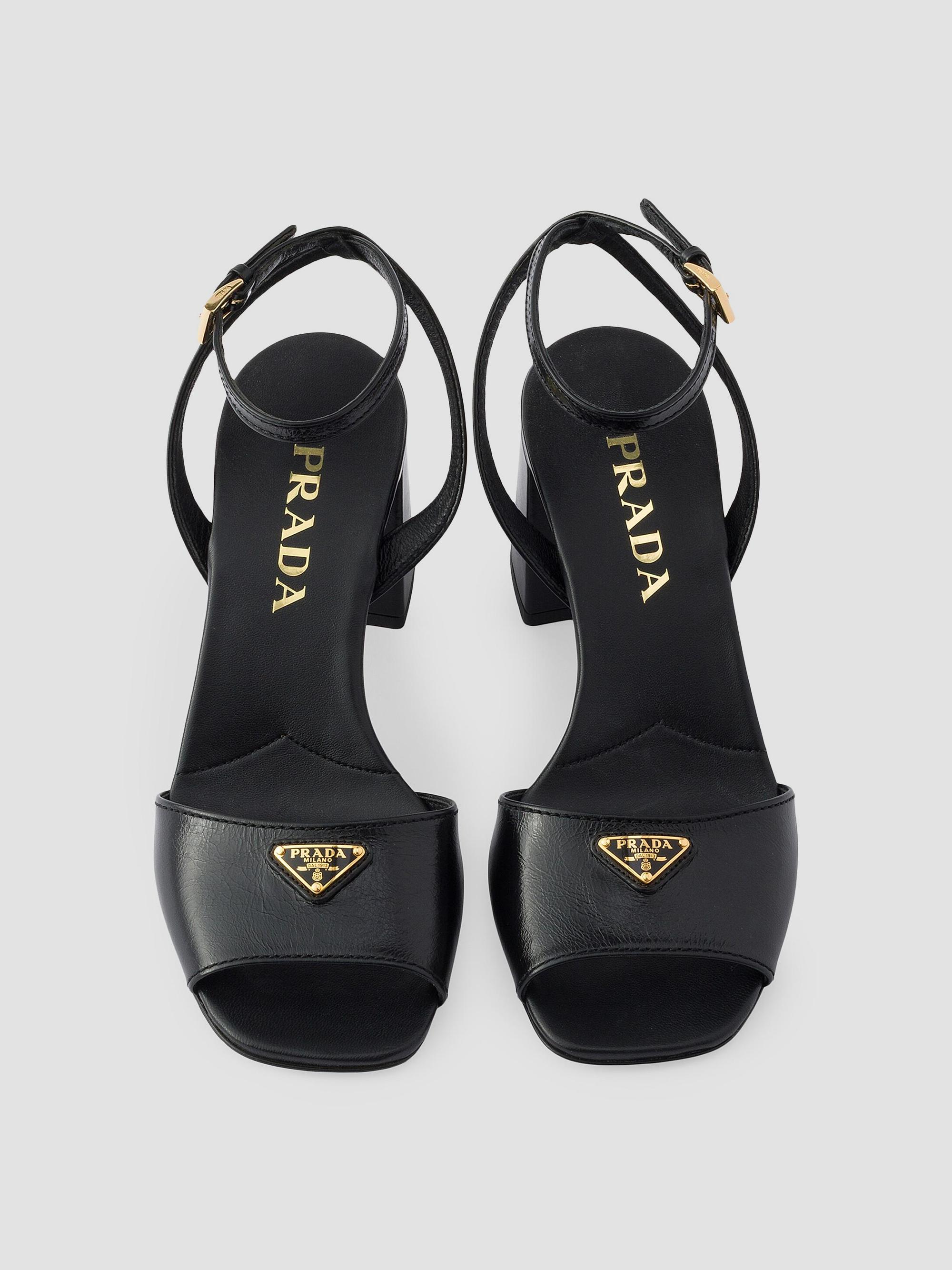 ［chance］『PRADA』leather sandal Prada Leather Sandals | Saks Fifth Avenue