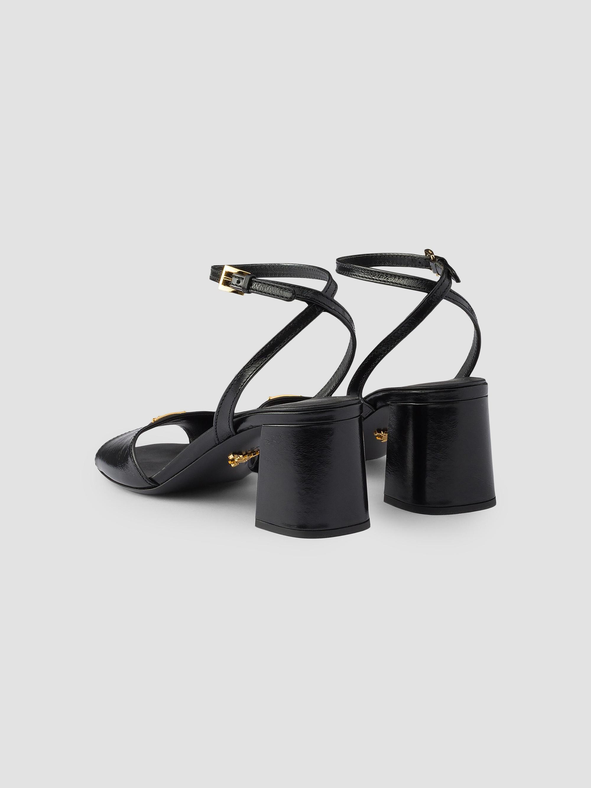 Prada Leather Sandals | Saks Fifth Avenue