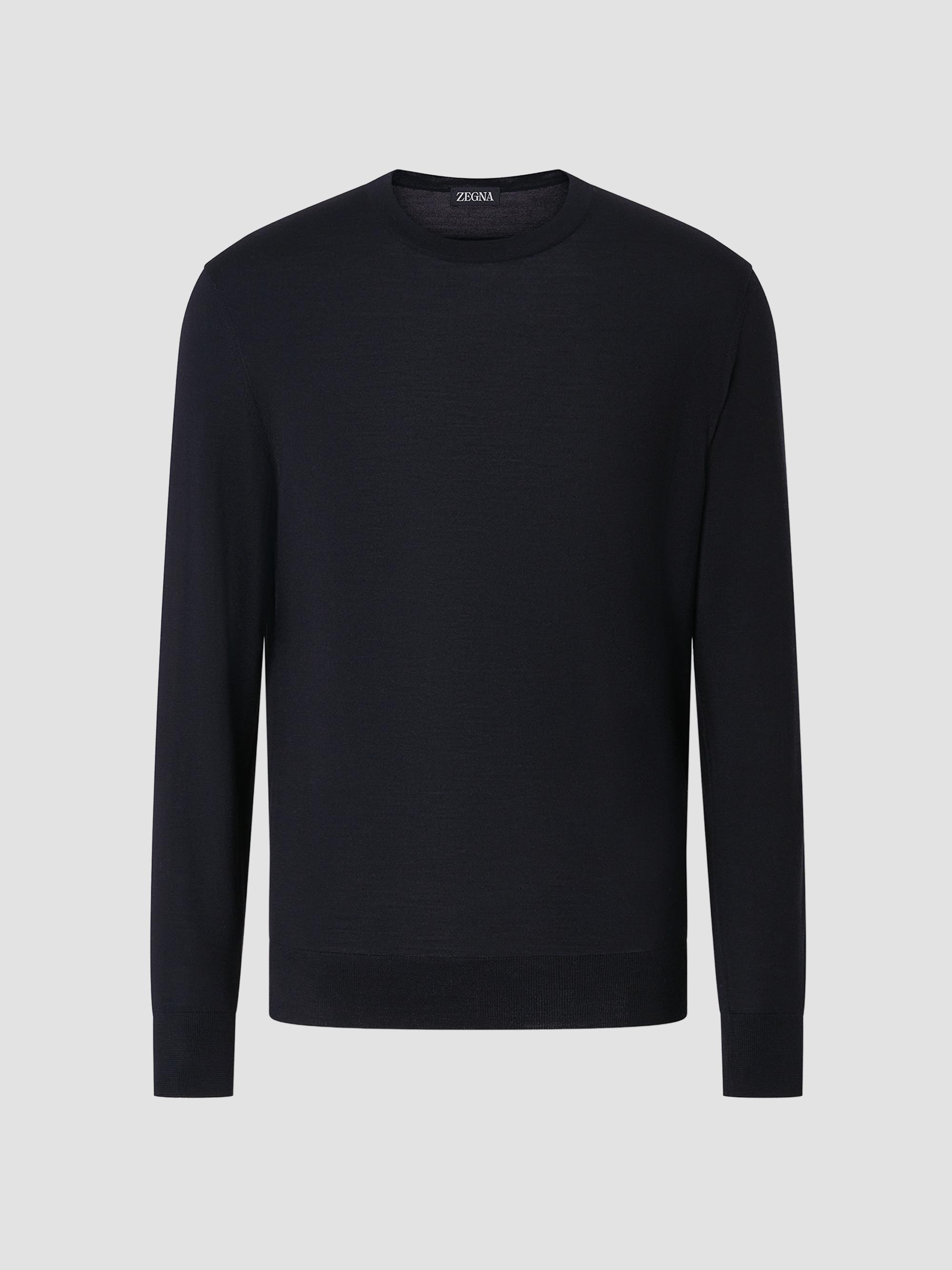 Emporio Armani Jagged Edge Short Sleeve Knit Sweater | Saks Fifth