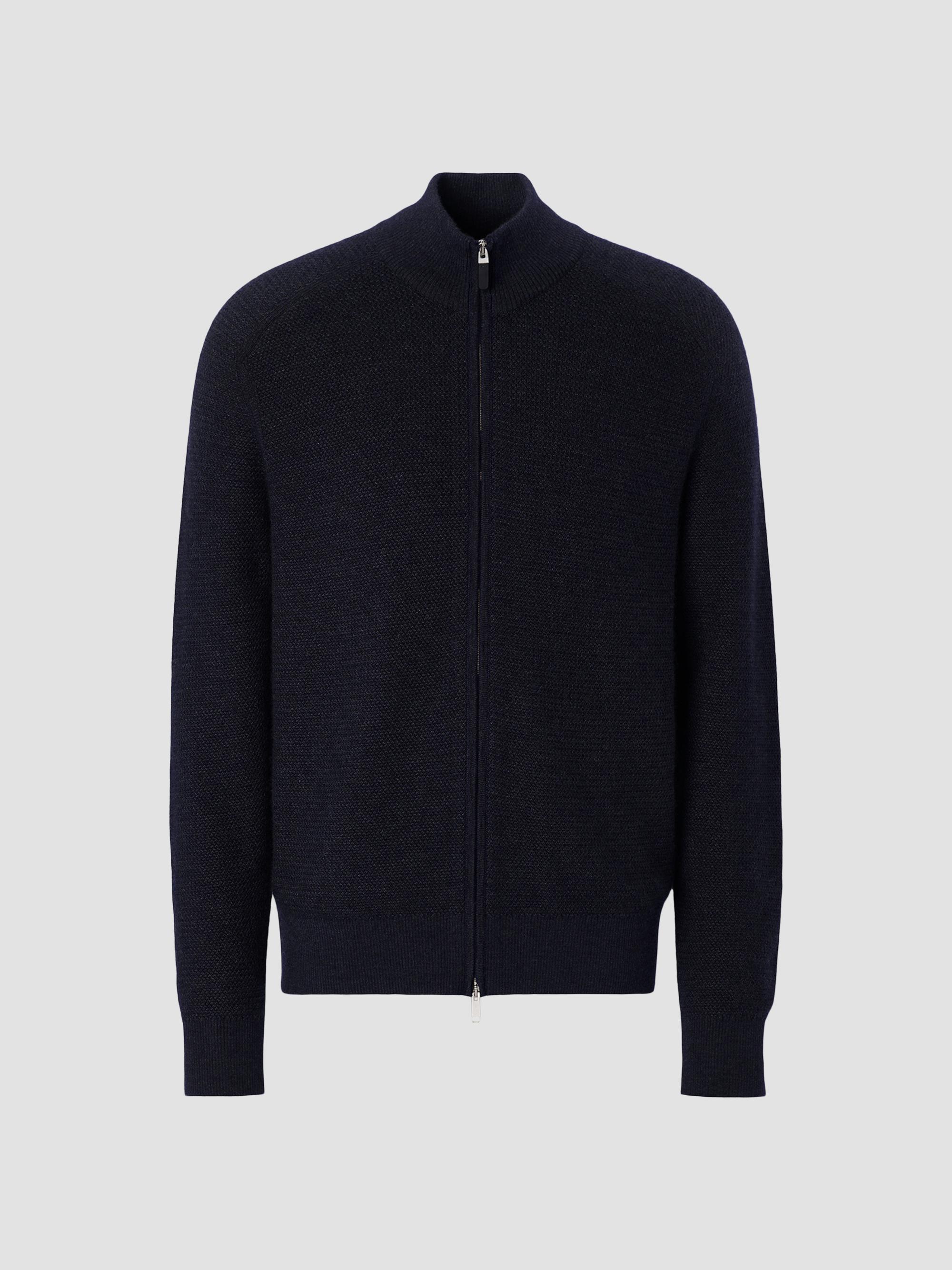 ZEGNA Cashseta Full Zip Cardigan | Saks Fifth Avenue