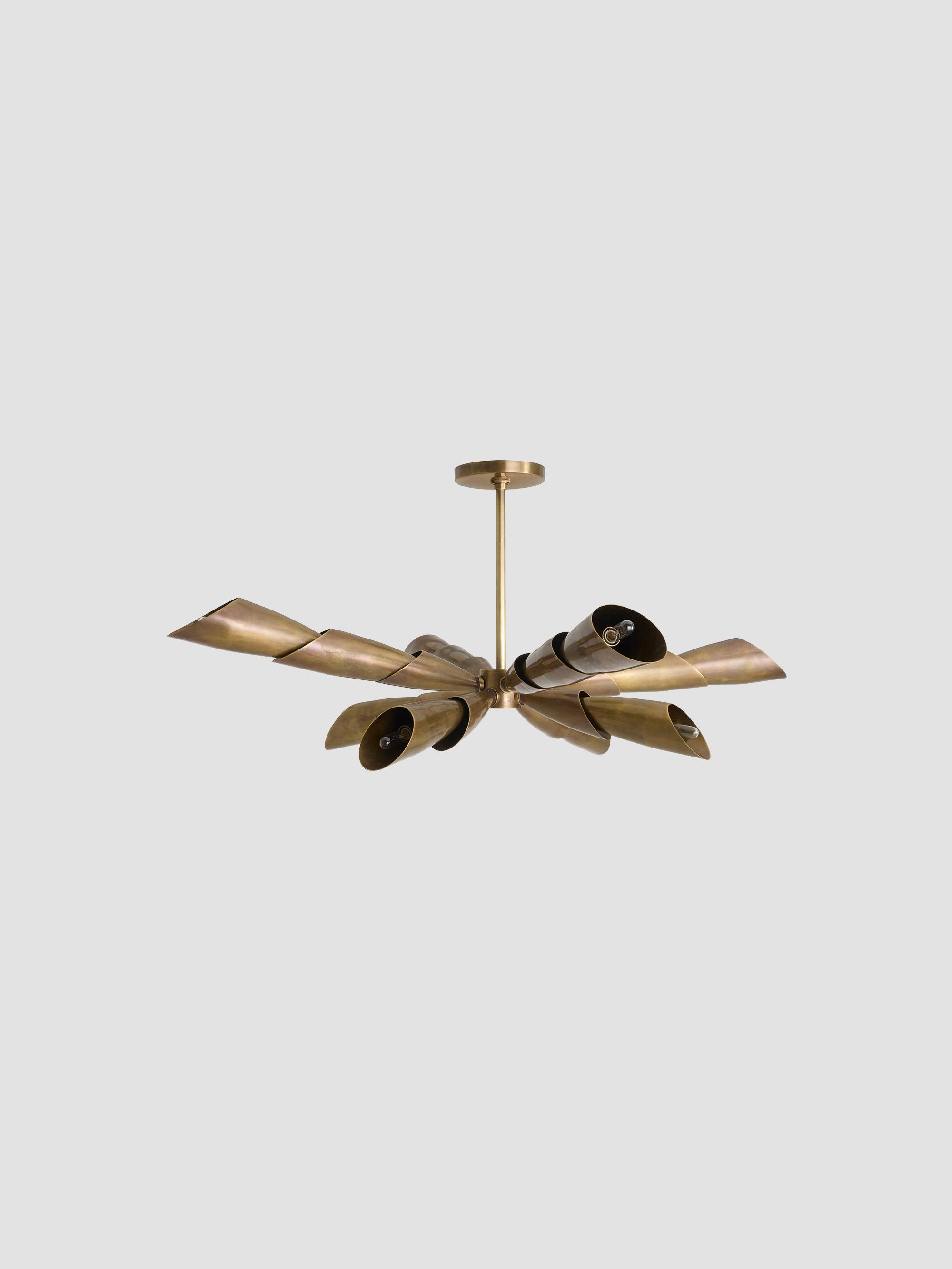 Arteriors Morgan Flush Mount - Gold