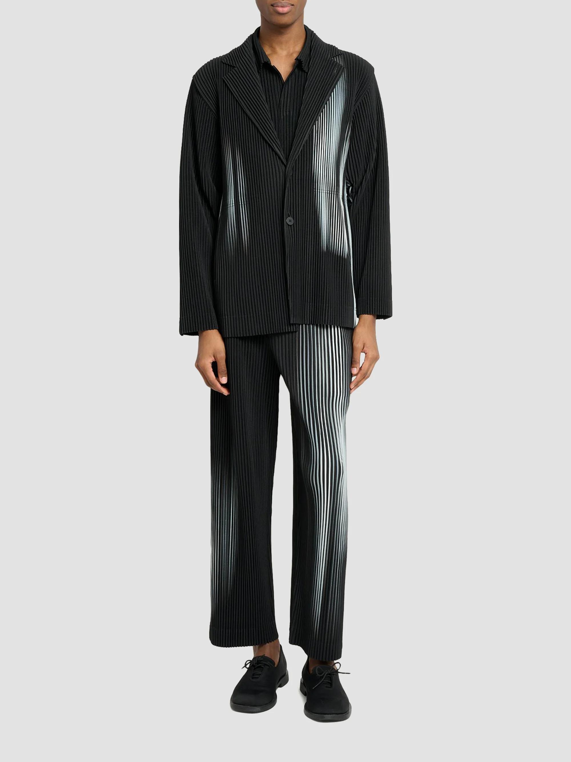 Homme Plissé Issey Miyake In The Shadow Single-Breasted Sport Jacket ...