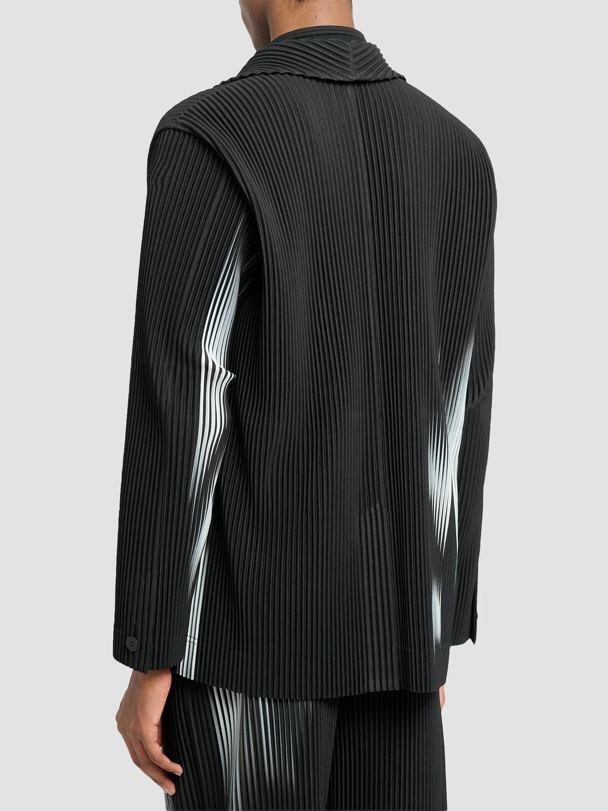 Homme Plissé Issey Miyake In The Shadow Single-Breasted Sport Jacket ...