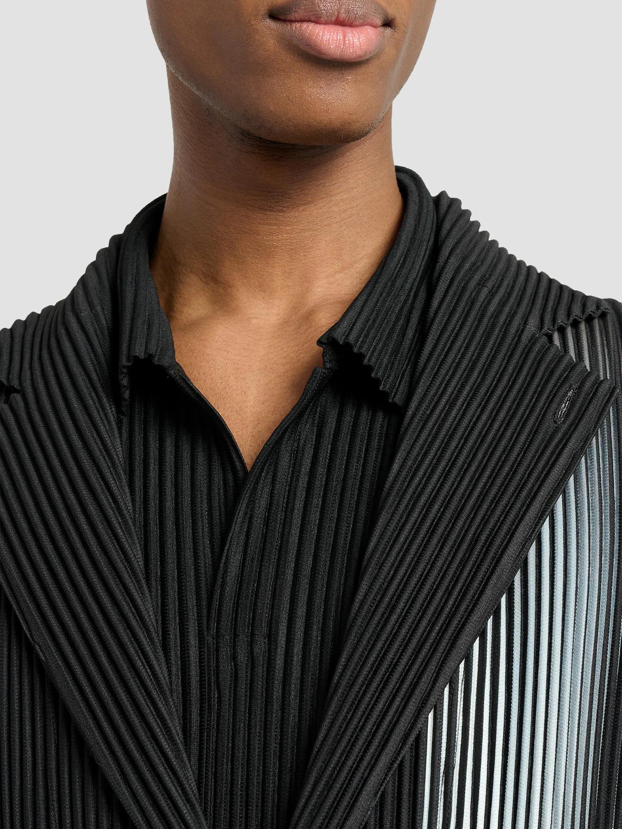 Homme Plissé Issey Miyake In The Shadow Single-Breasted Sport Jacket ...