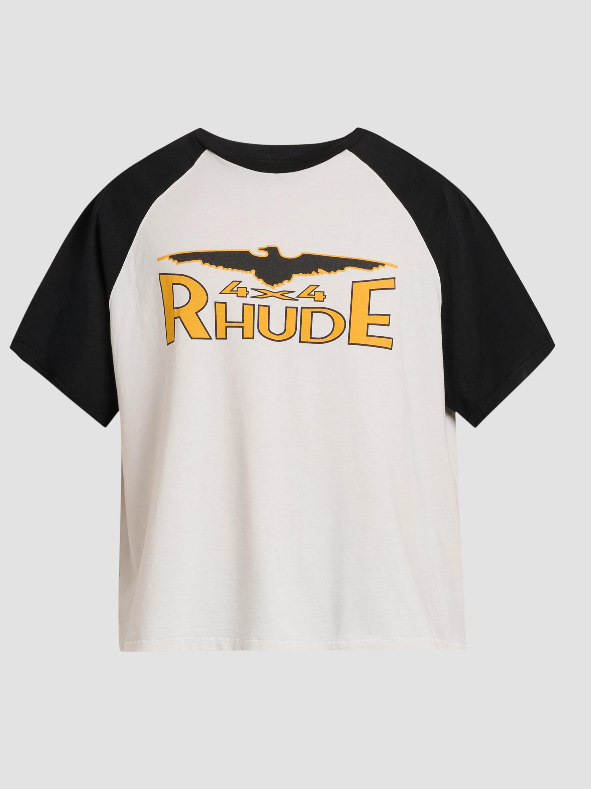 Rhude Collegiate Crest Logo Cotton T-Shirt | Saks Fifth Avenue