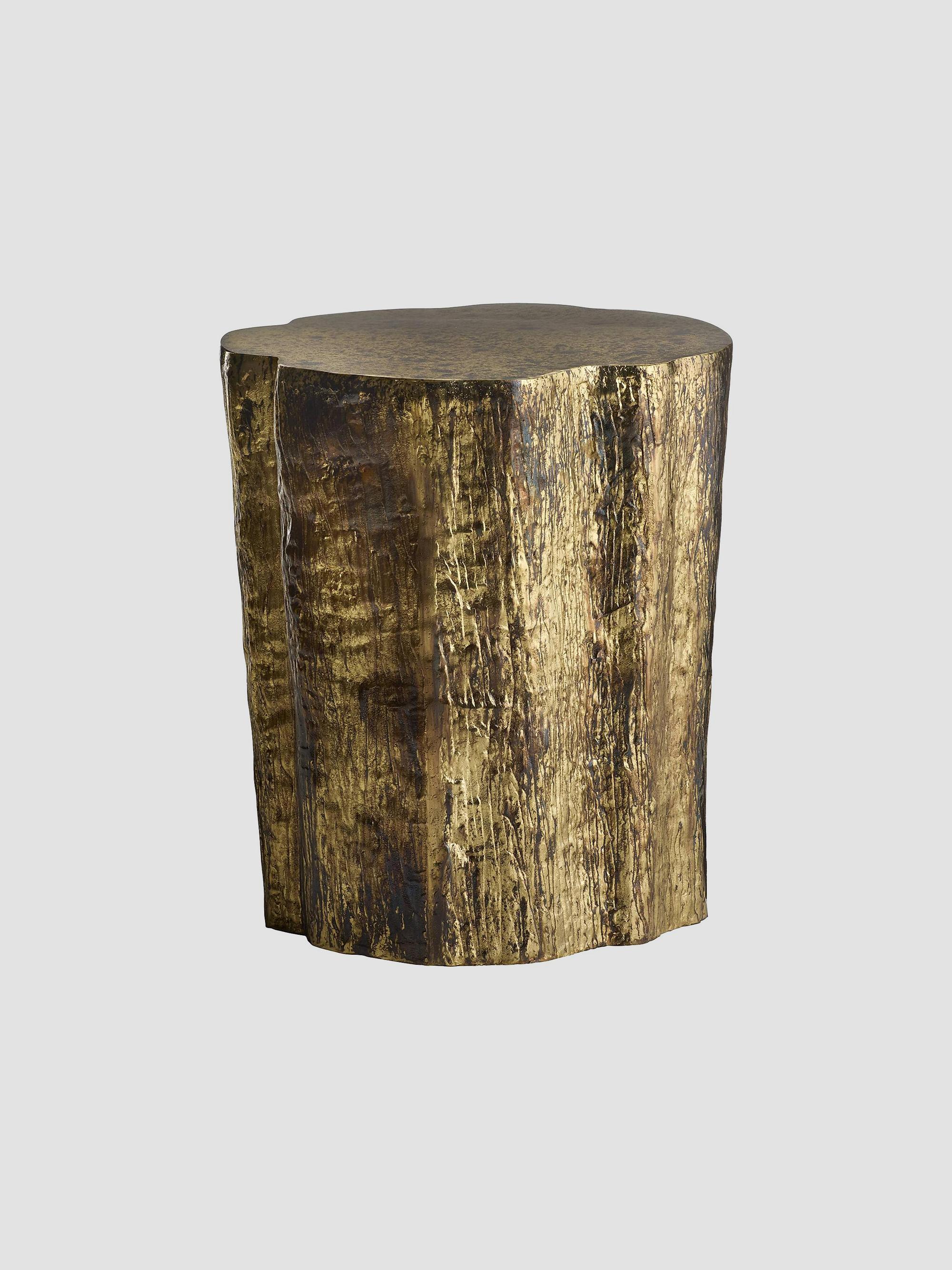Arteriors Minerva End Table - Gold