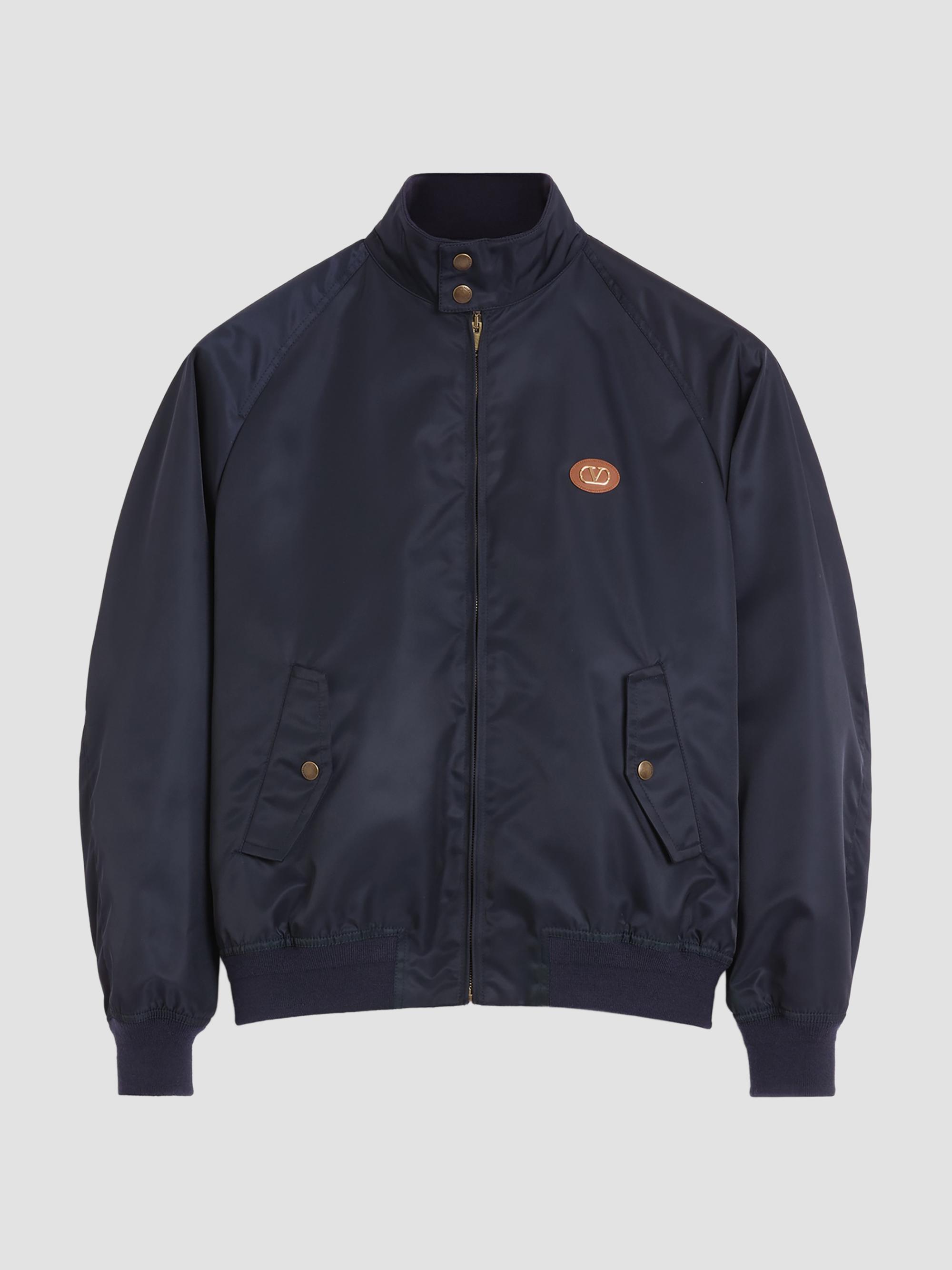 Valentino Garavani Wool Tweed Bomber Jacket with Chez Valentino