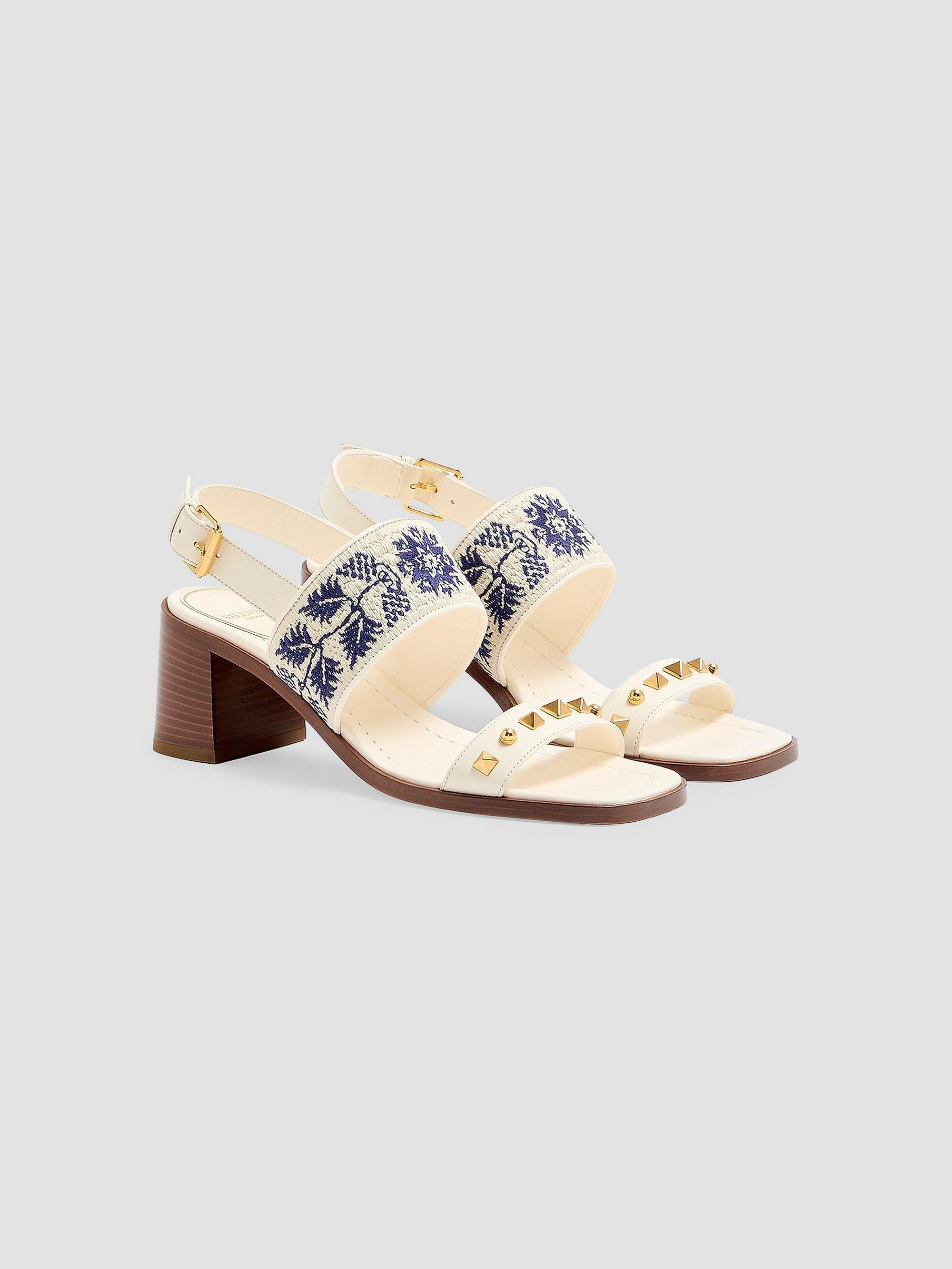 Valentino Garavani Plaster Caster 60MM Sandals | Saks Fifth Avenue