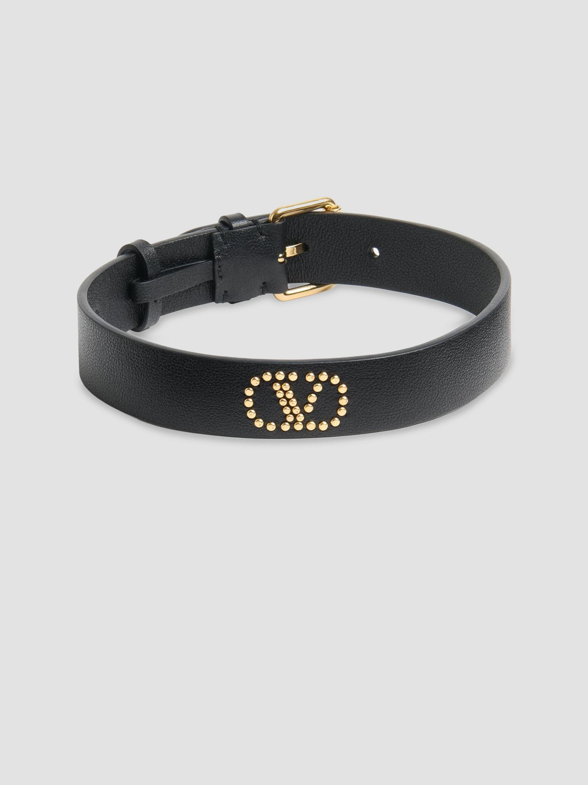 VALENTINO アクセサリー Valentino Garavani VLogo Signature Leather and Metal Choker | Saks