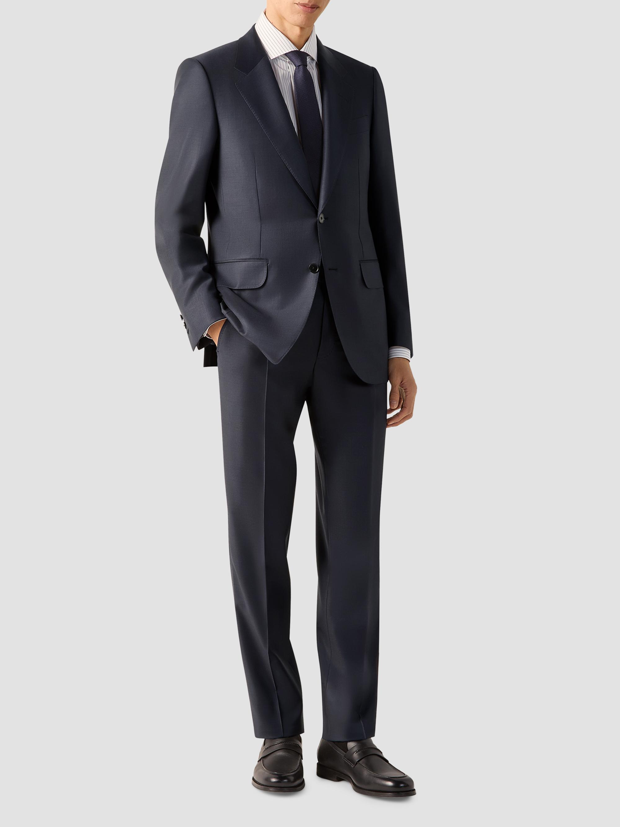 Ralph Lauren Purple Label Super 150s Wool 2-Piece Two-Button Suit