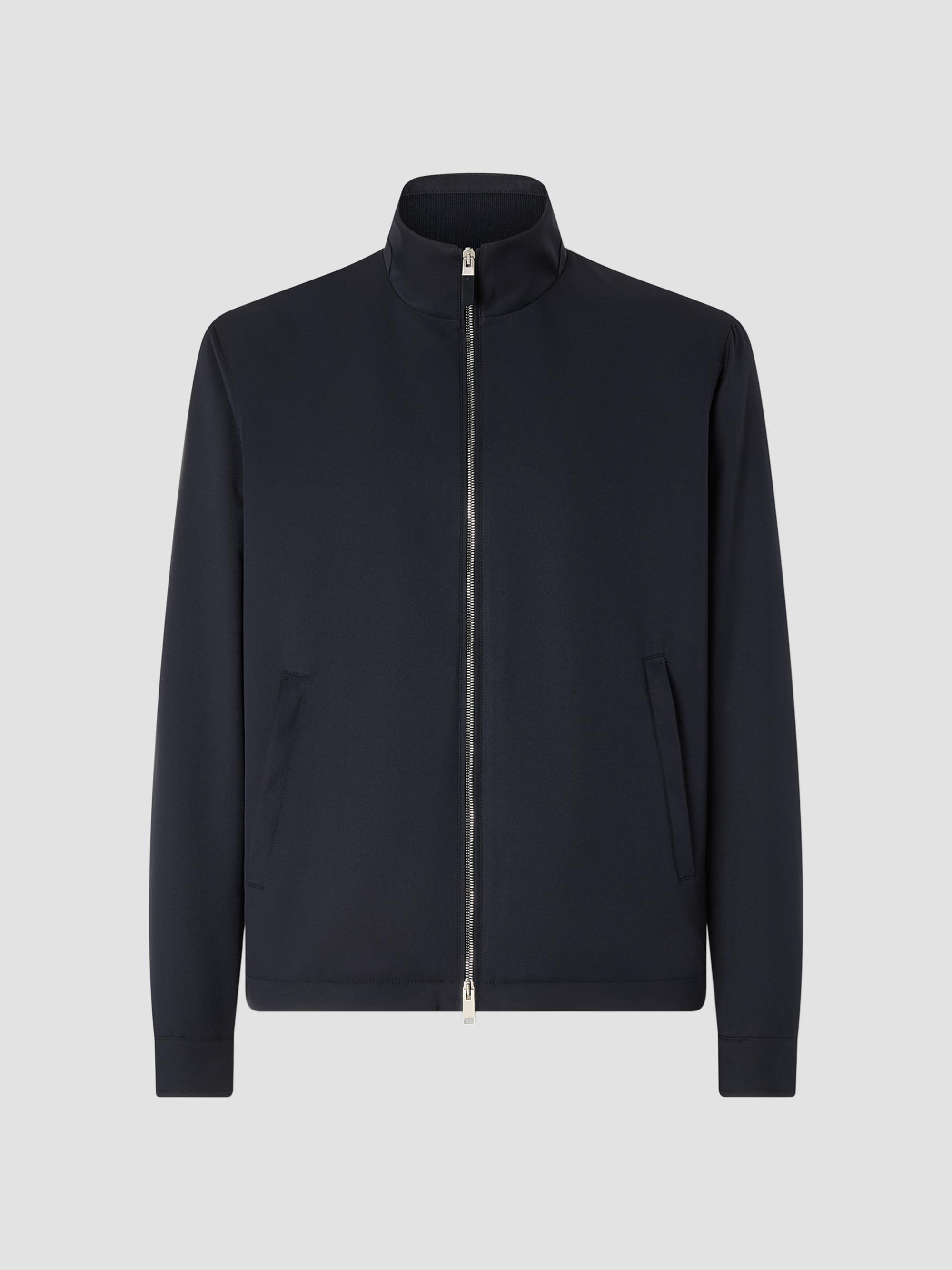 ZEGNA Nappa Leather Bomber Jacket | Saks Fifth Avenue