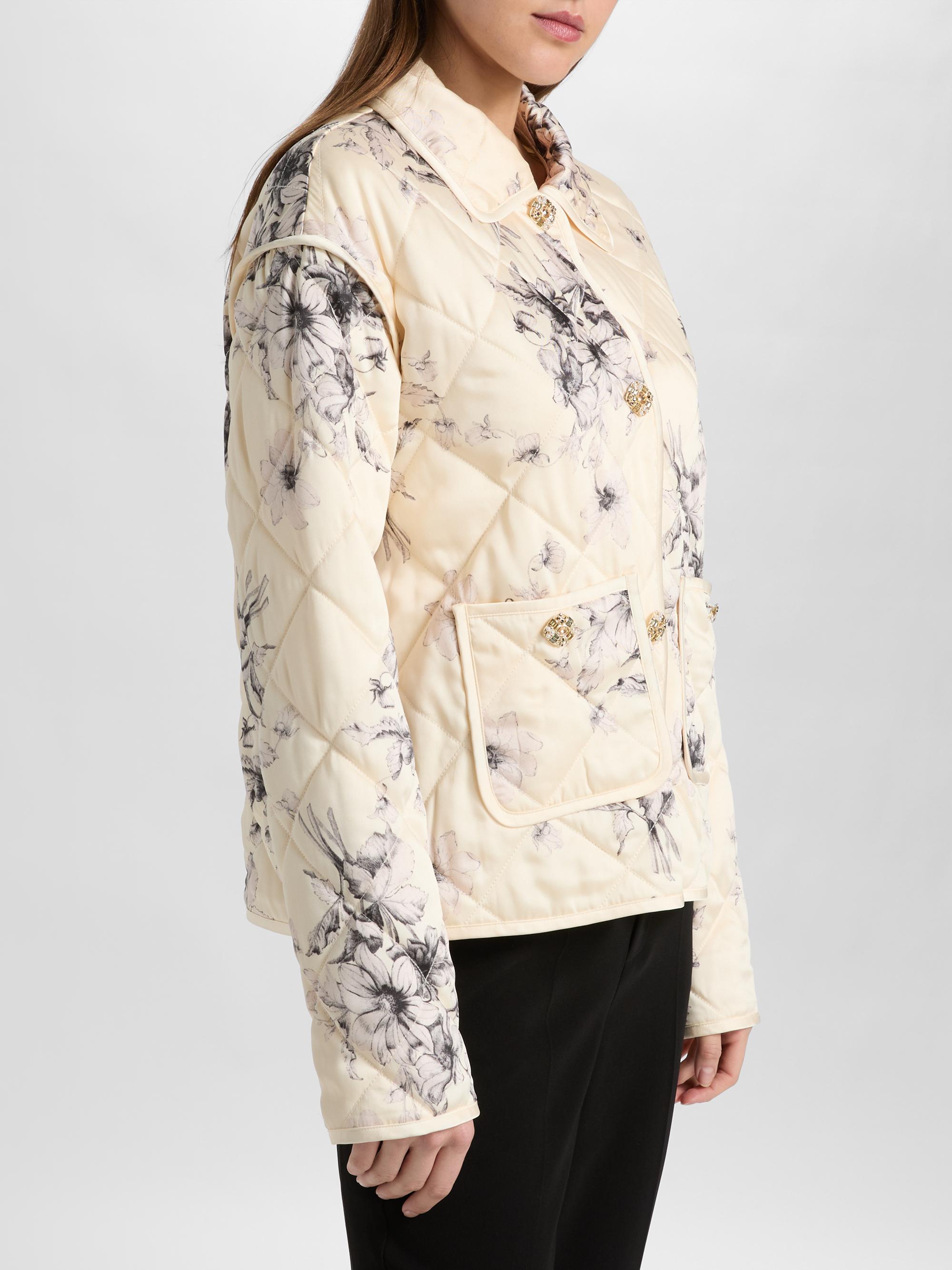 Cinq à Sept Alexa Hand-Sketched Floral Jacket | Saks Fifth Avenue