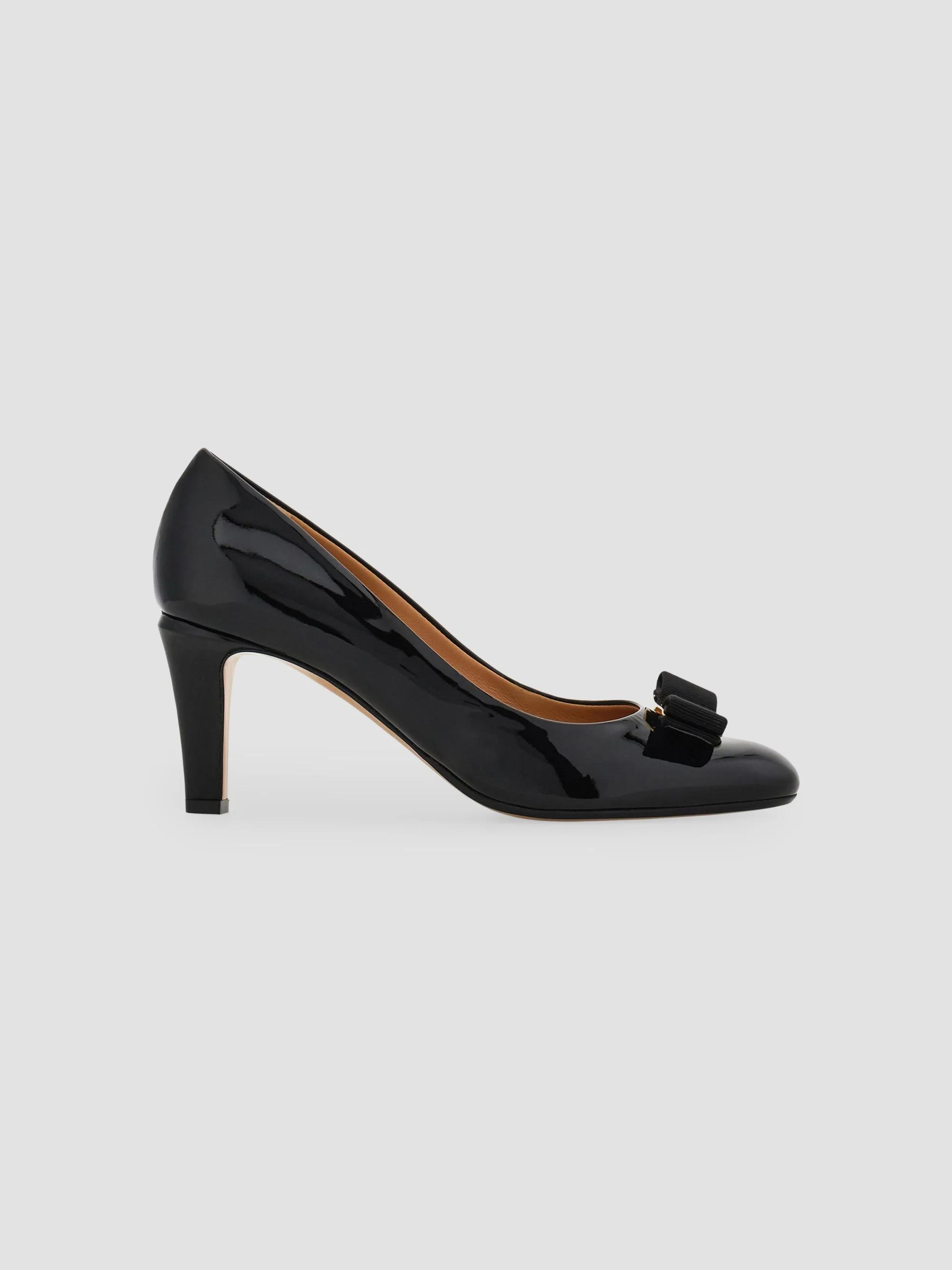 FERRAGAMO Zelma 40MM Leather Pumps | Saks Fifth Avenue