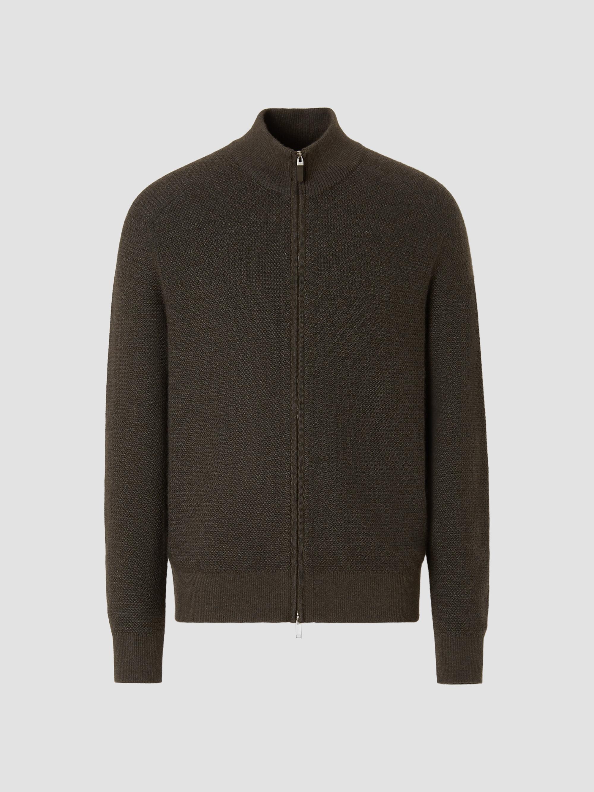 ZEGNA Cashseta Full Zip Cardigan | Saks Fifth Avenue