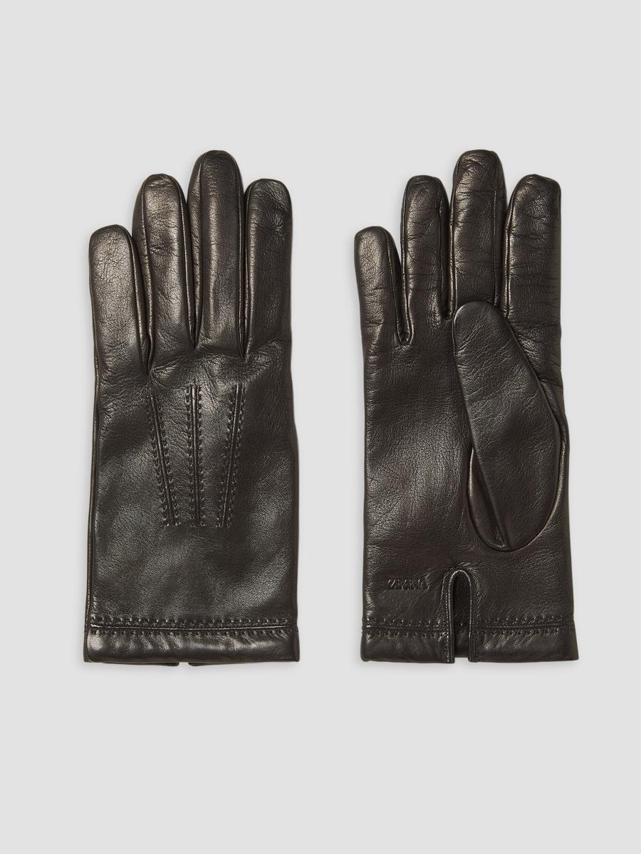 ZEGNA Leather Gloves | Saks Fifth Avenue